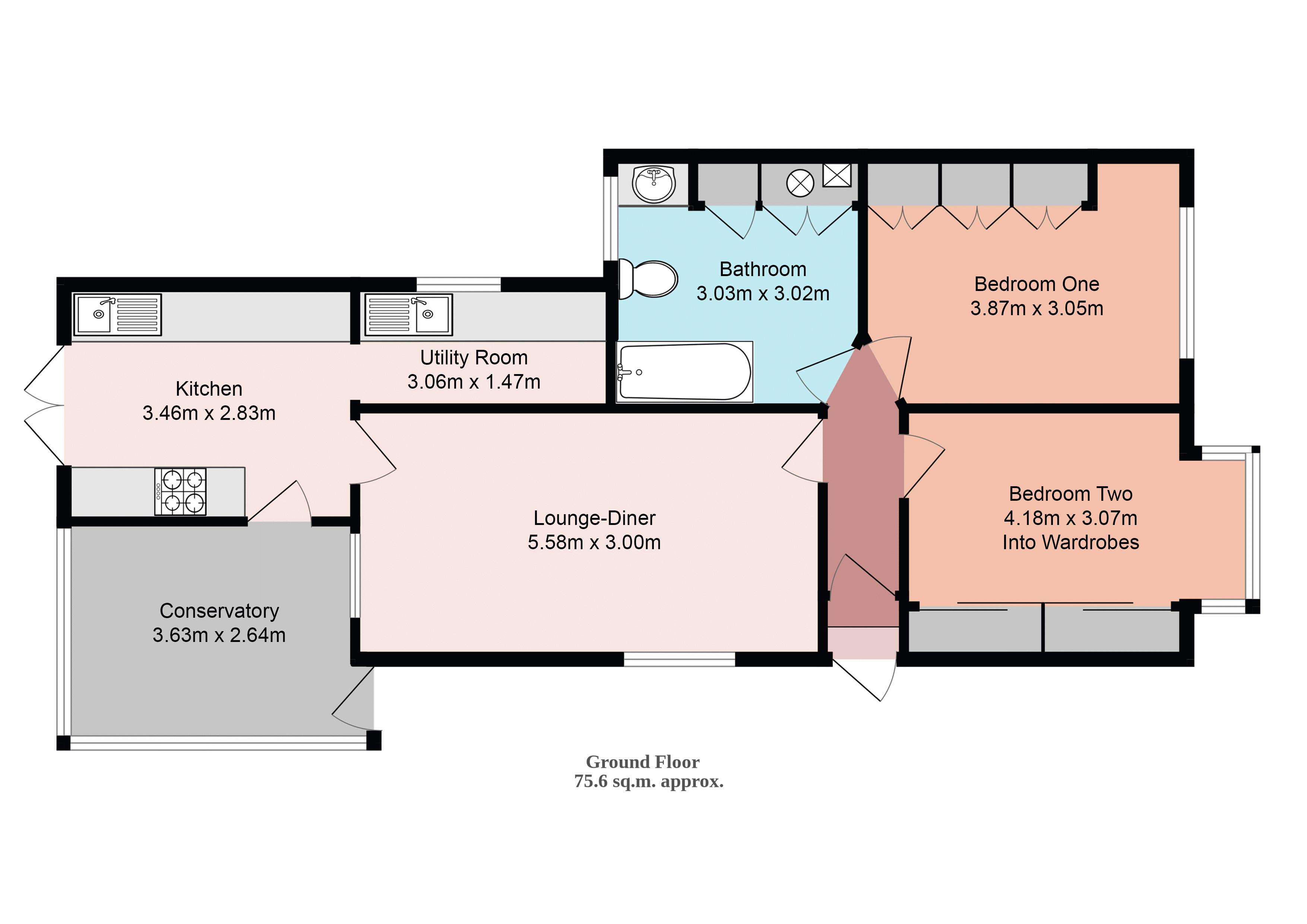 53, Sunset Road, Southampton floorplan