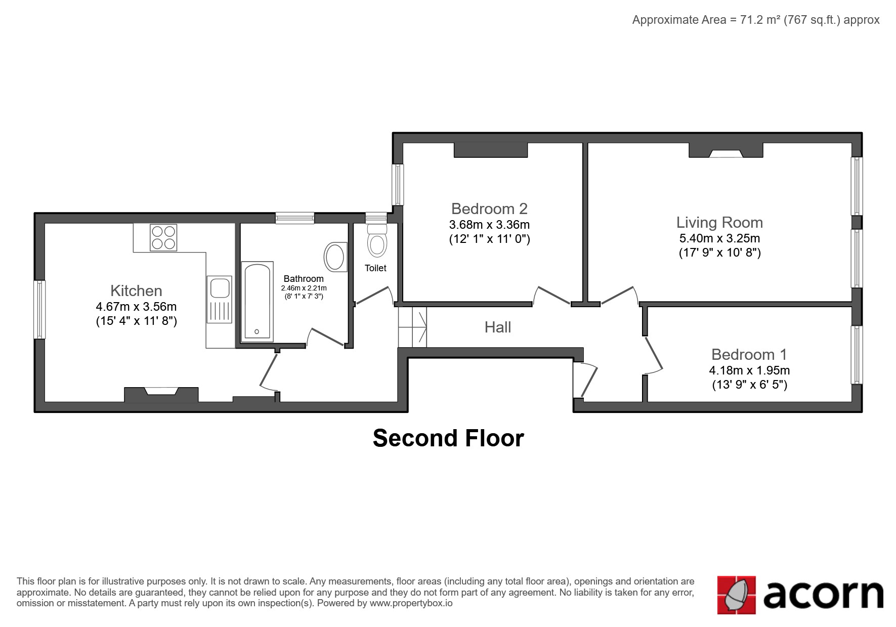 Flat 4, 39, West Hill, London floorplan