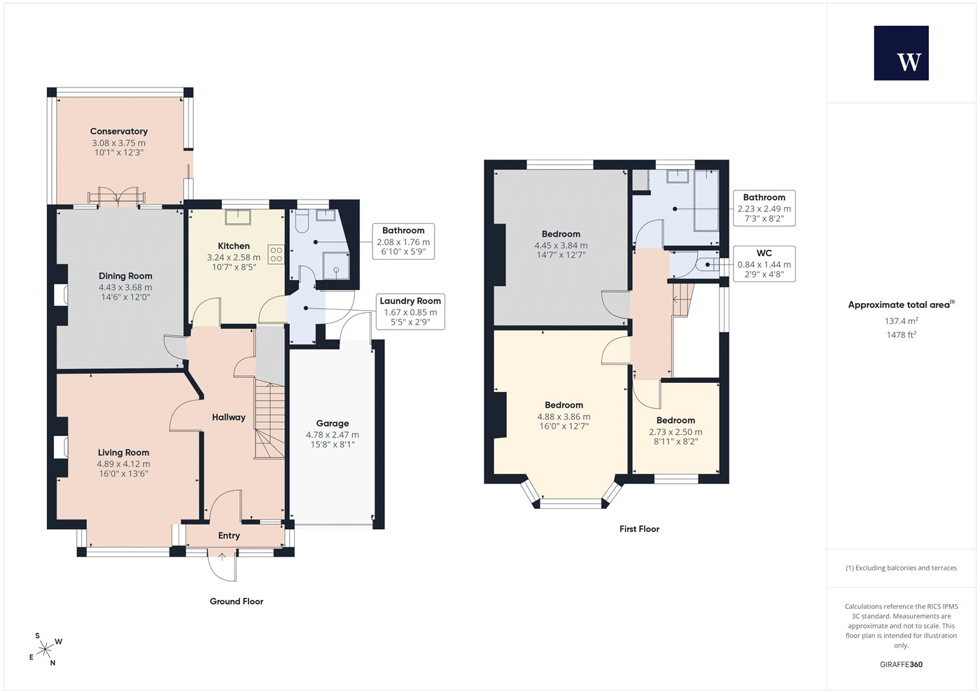 56, Valleyfield Road, London floorplan
