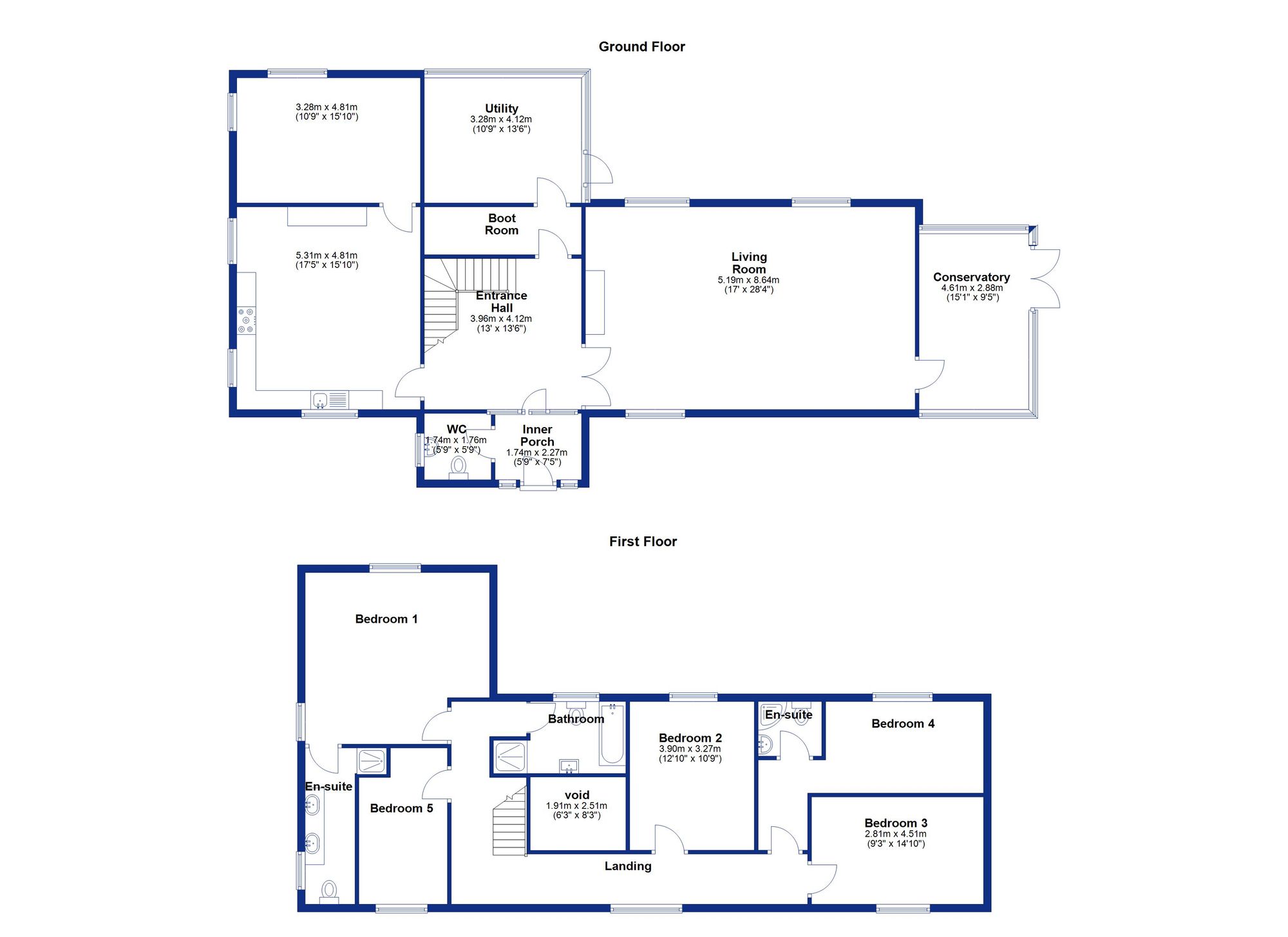 Moss Farm Blackwood Road, Bacup floorplan