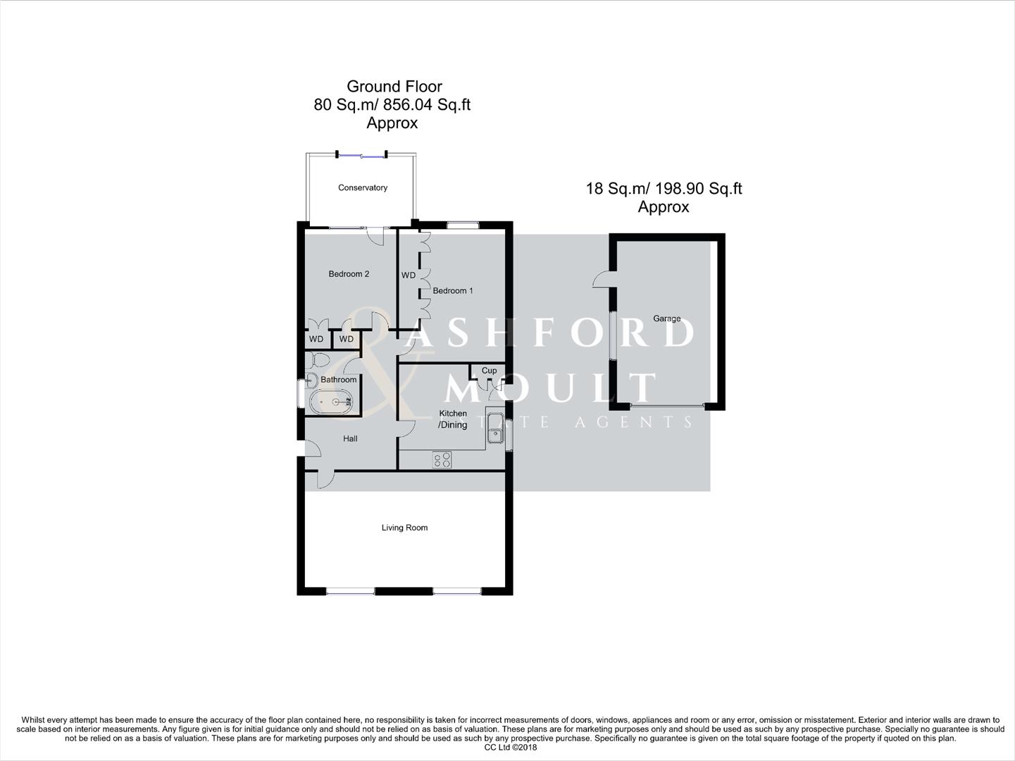 14, Leslie Grove, Nottingham floorplan