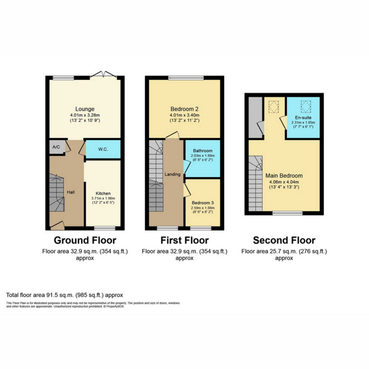 18, Tomalin Green, Kenilworth floorplan