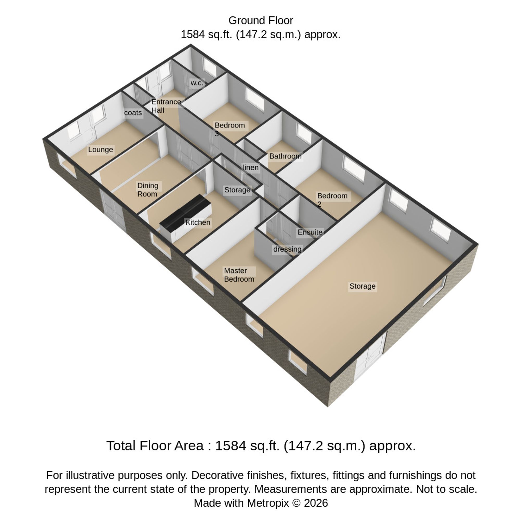 Plot 2 Plot 2 Chestnut Farm, Essendon floorplan
