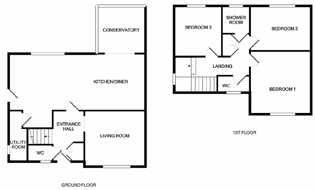 3, Queens Avenue, Cheshire floorplan