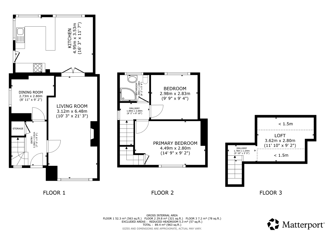 1, Cruachan Road, Glasgow floorplan