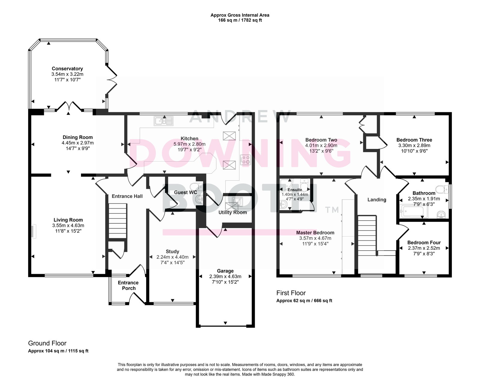 23, Anson Avenue, Lichfield floorplan