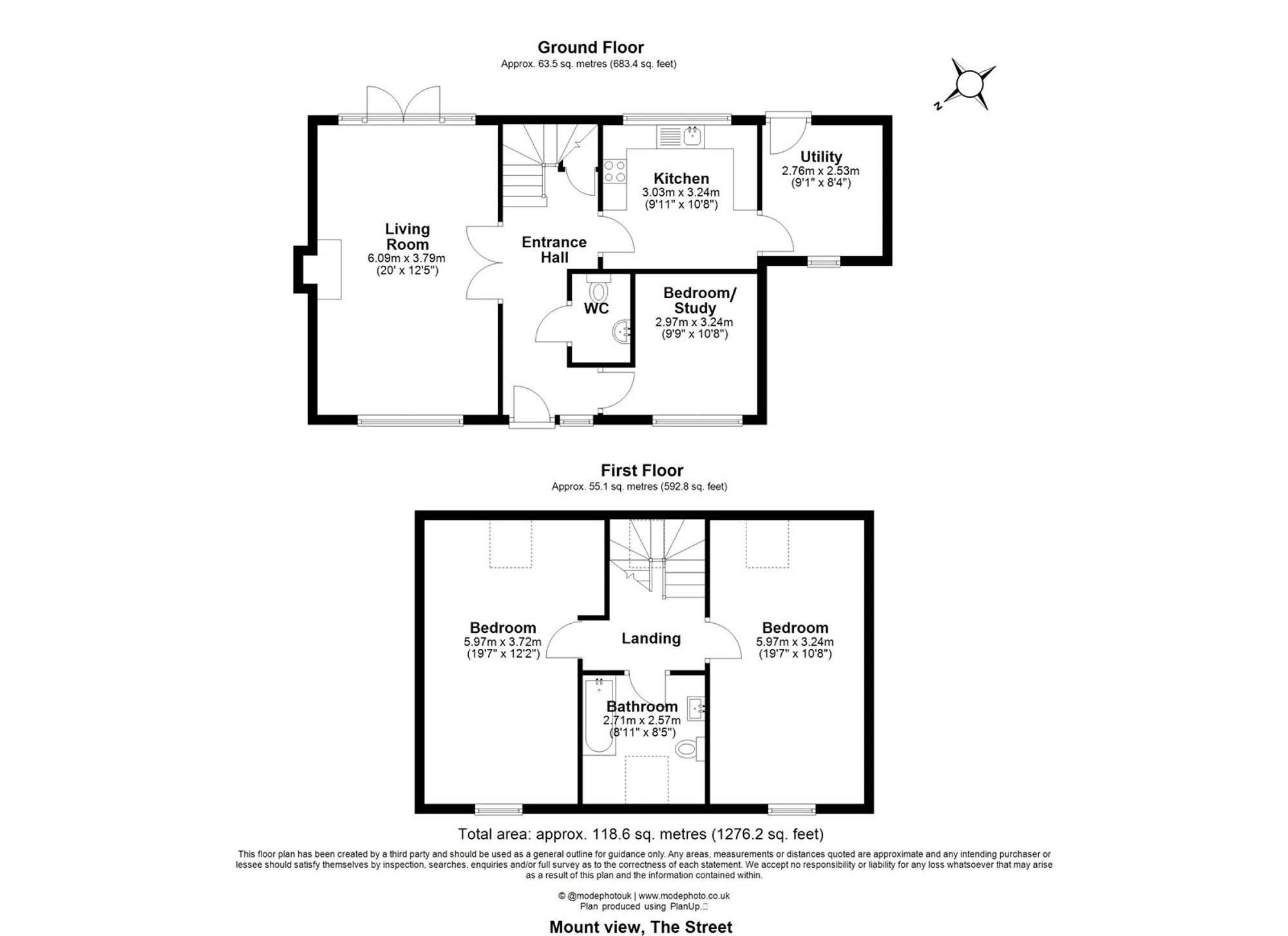 Owers Garden Cottage, The Street, Dunmow floorplan