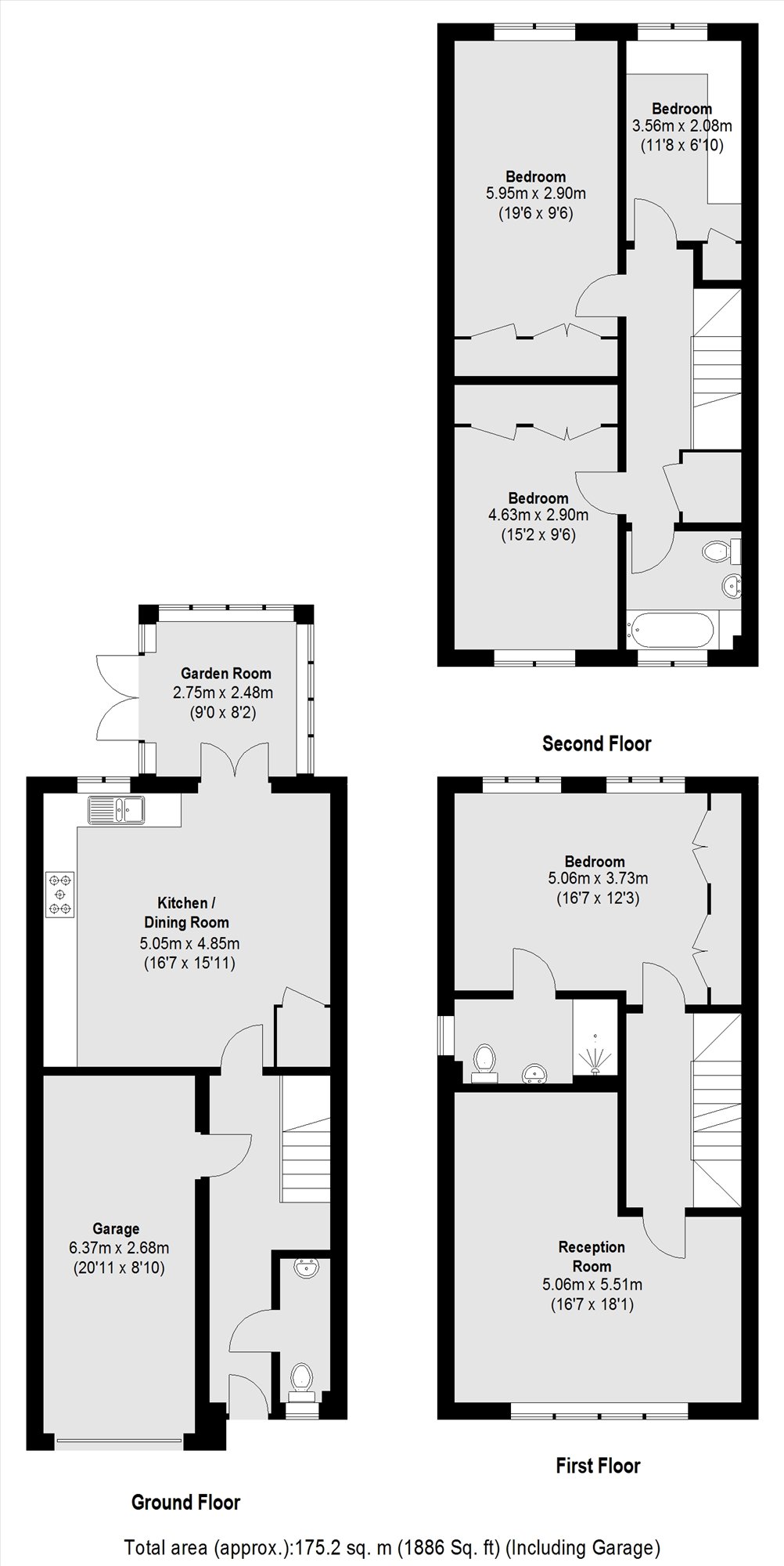 6, Heritage Close, Sunbury-On-Thames floorplan