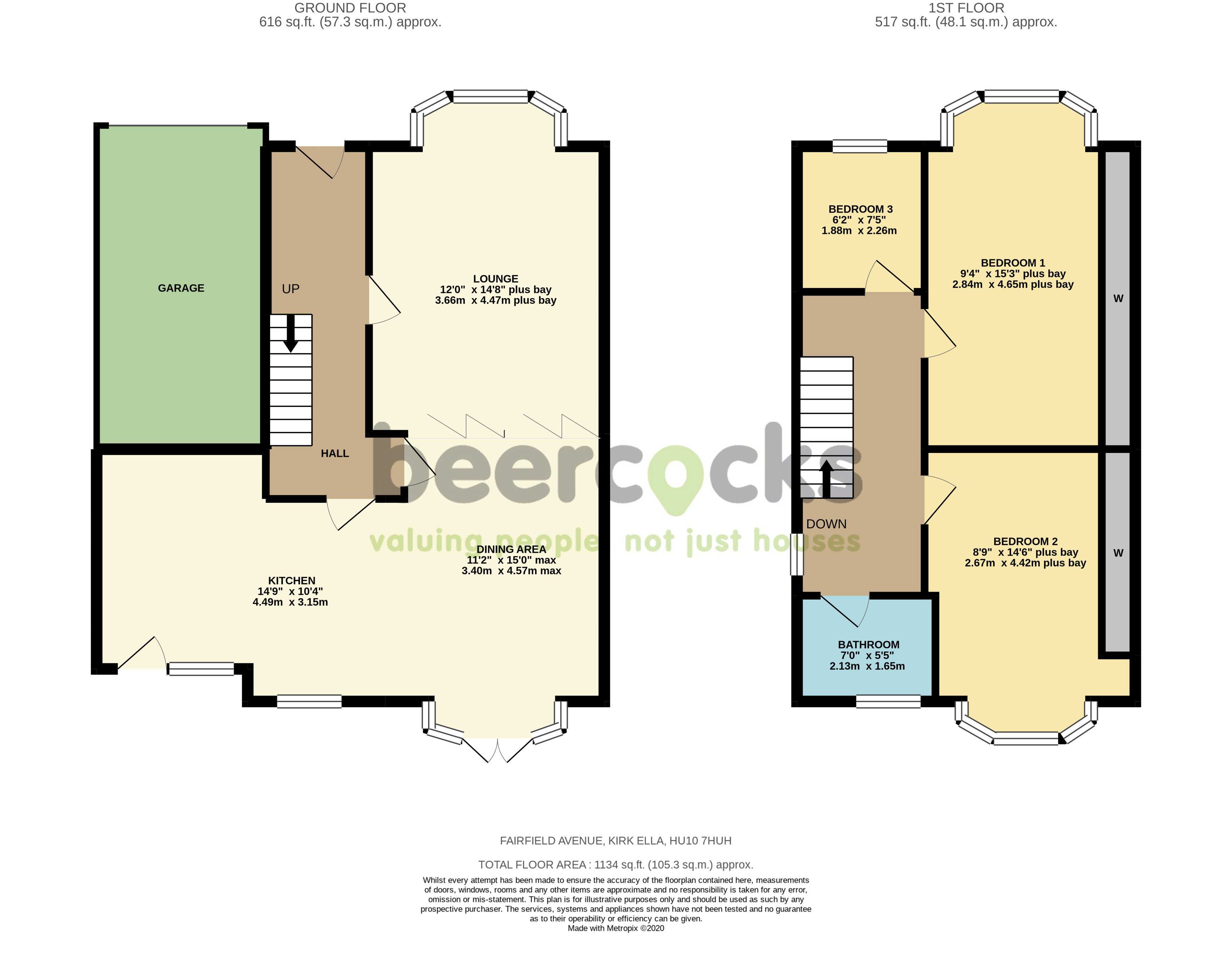 3 bed semidetached house for sale in Fairfield Avenue, Kirk Ella, Hull