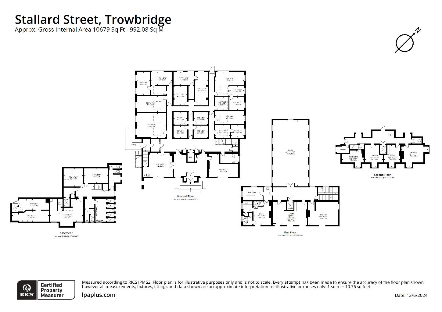 Bridge House, 10 Stallard Street, Wiltshire floorplan