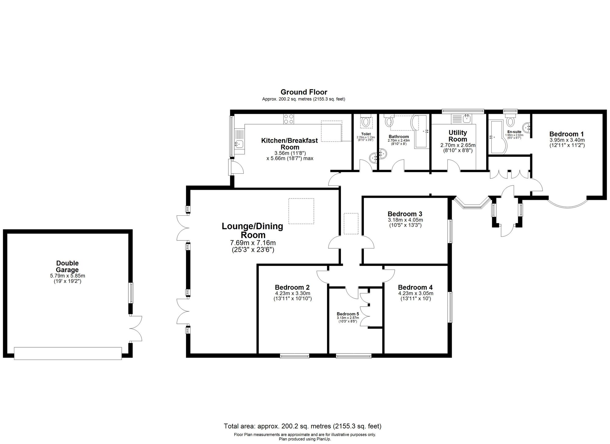 Sharp Cottage Church End, Royston floorplan