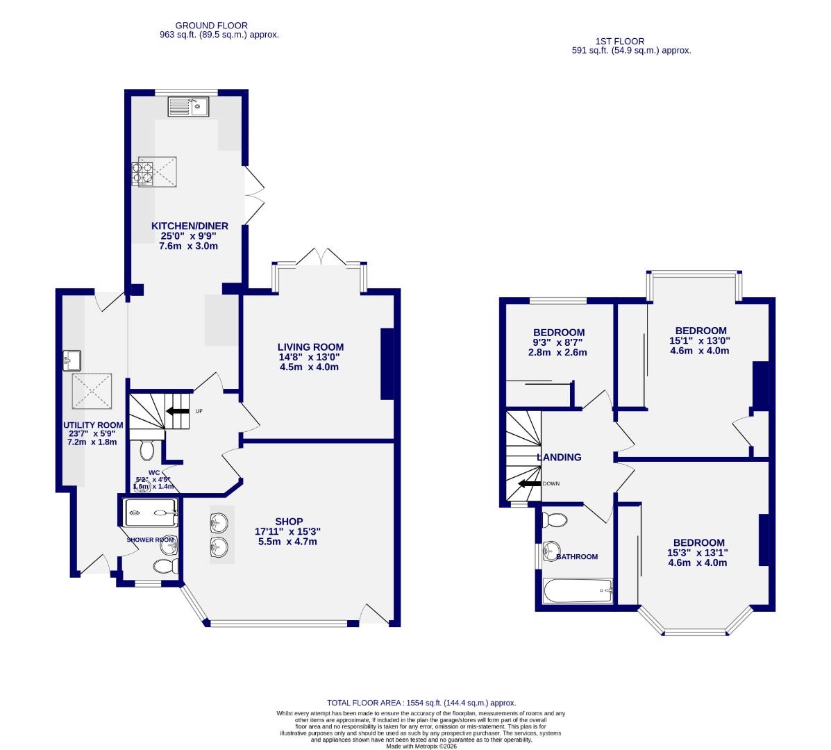 8, Gerard Avenue, York floorplan