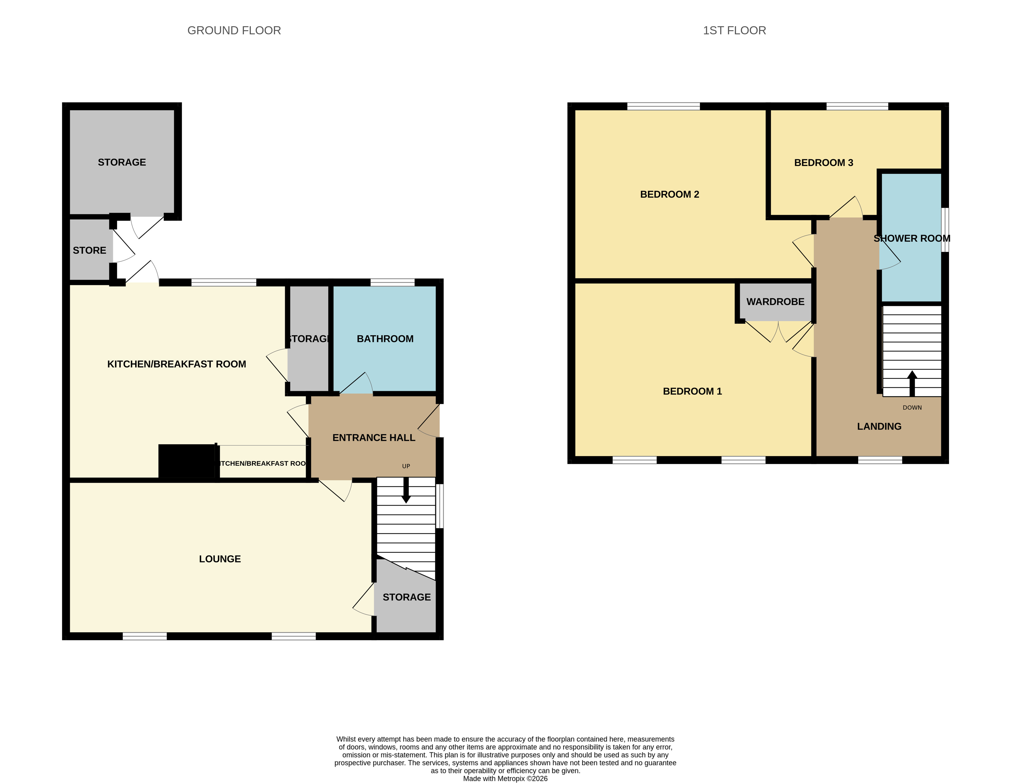 72, Wilkes Avenue, Swadlincote floorplan