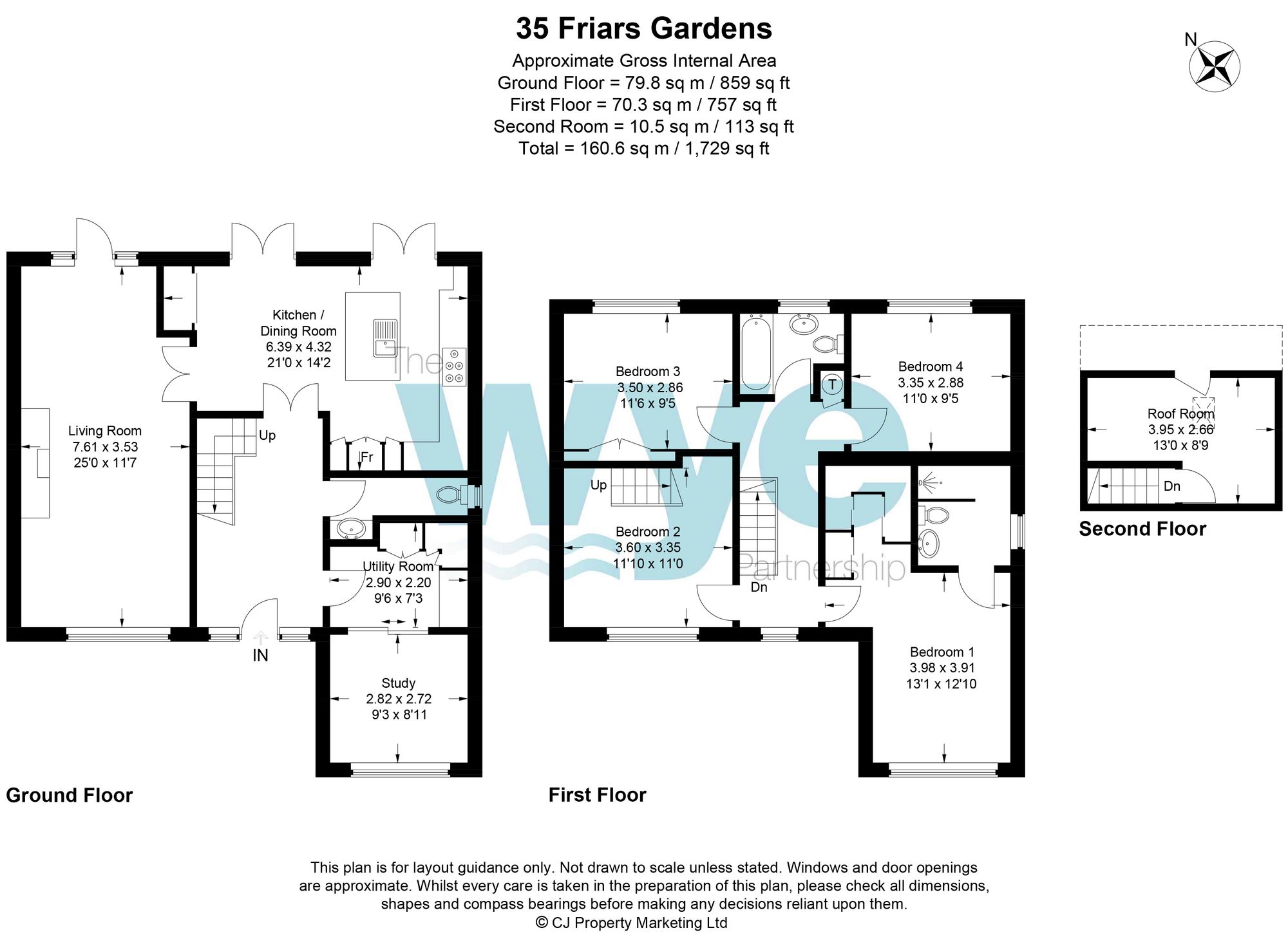 35 Friars Gardens, High Wycombe floorplan