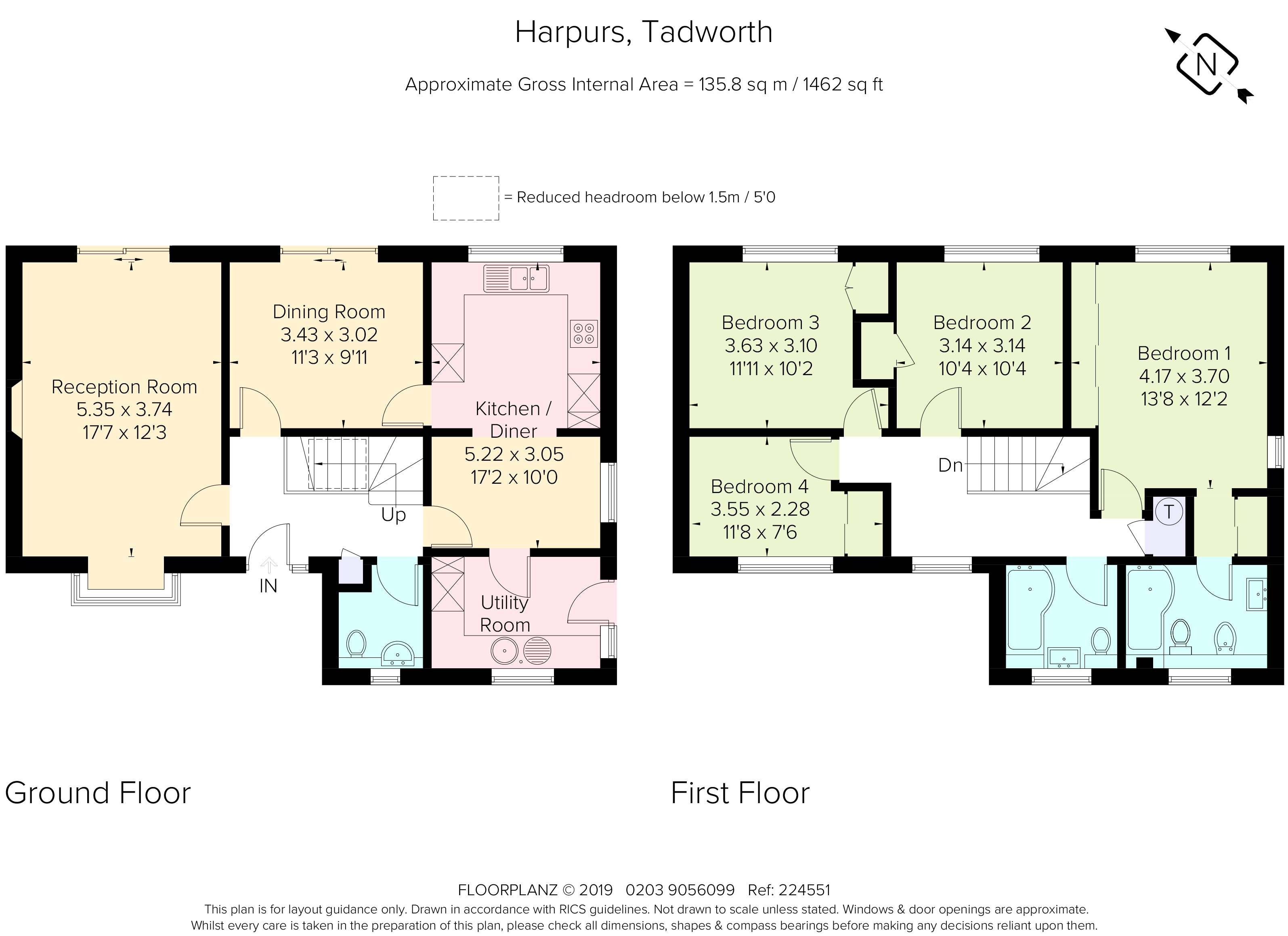 4 Bedrooms Detached house to rent in Harpurs, Tadworth KT20