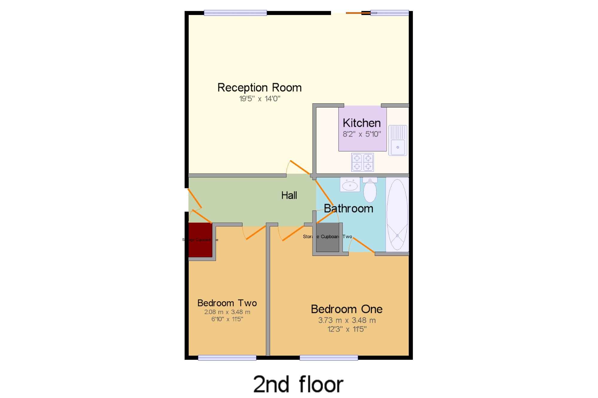 Flat 9,, St. Davids Court, Manchester floorplan
