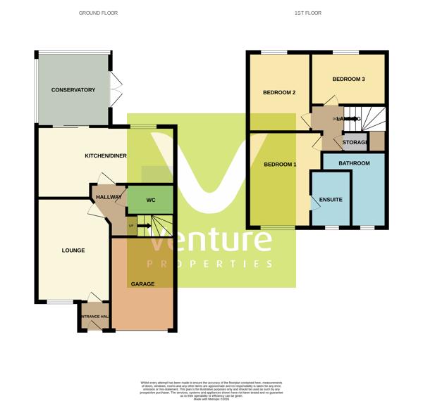 9, Richardson Court, Crook floorplan