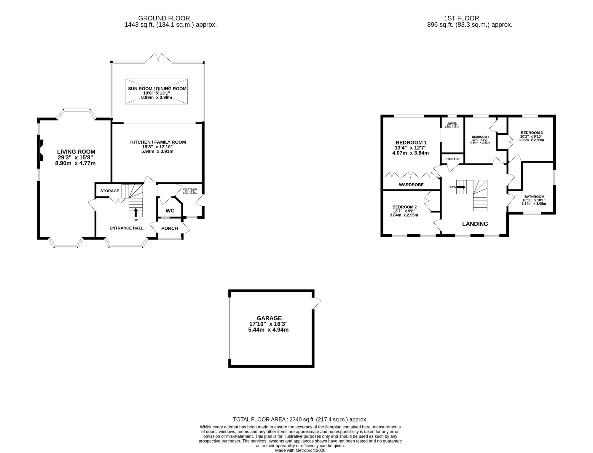 7, Heronpool Drive, Baldwins Gate, ST5 floorplan