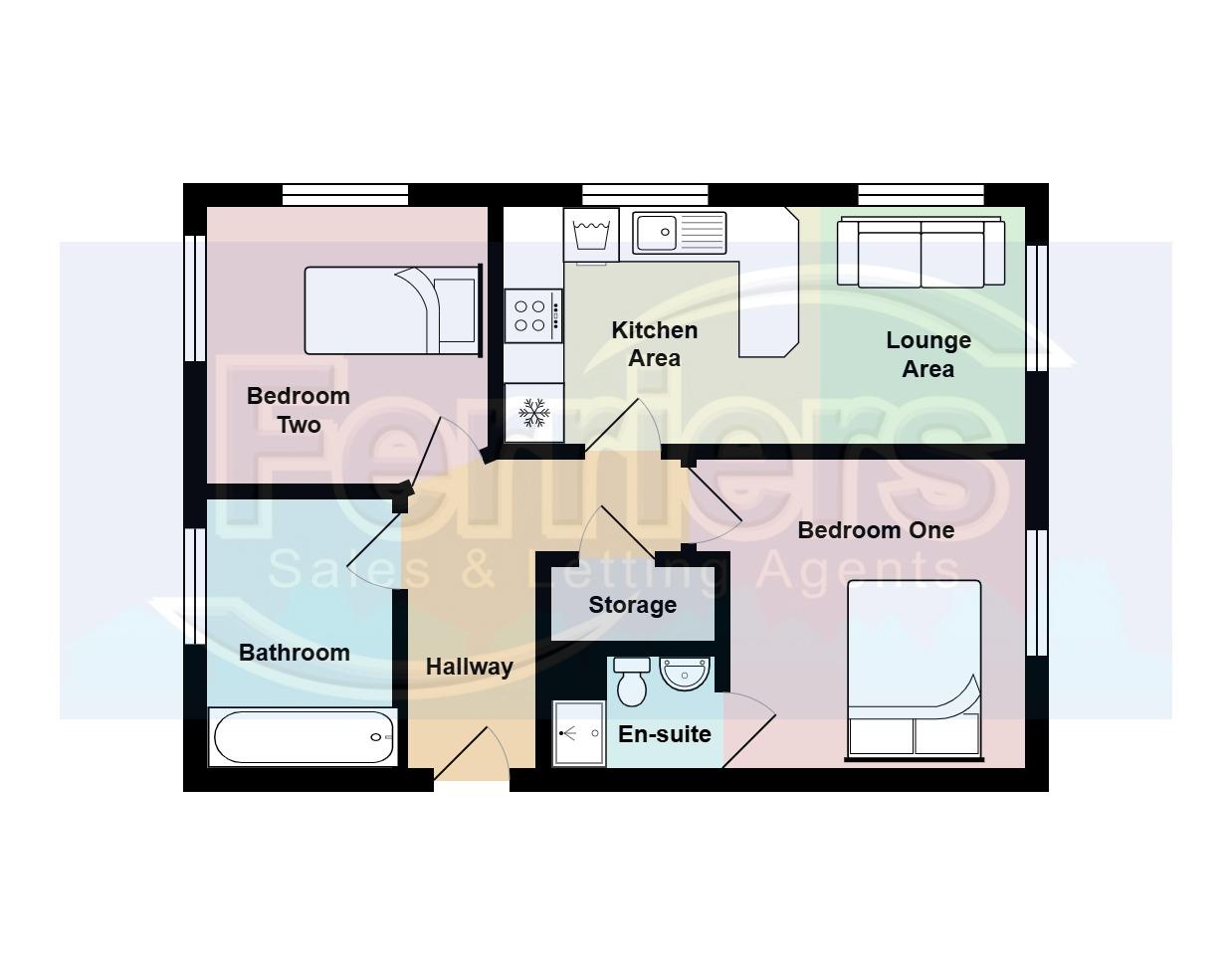 147, Church Road, Old St. Mellons floorplan