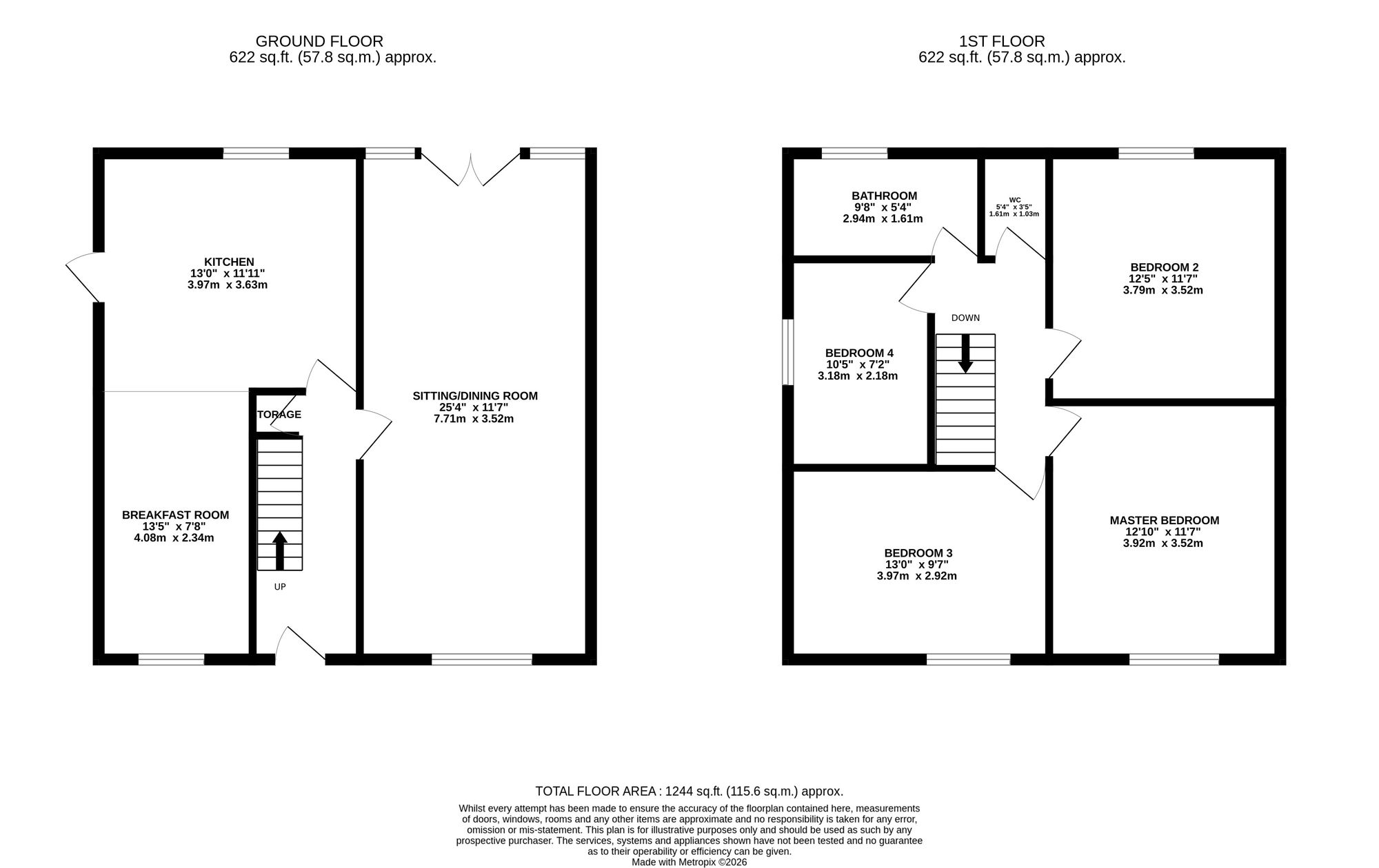4 Kenhall Road, Leigh floorplan