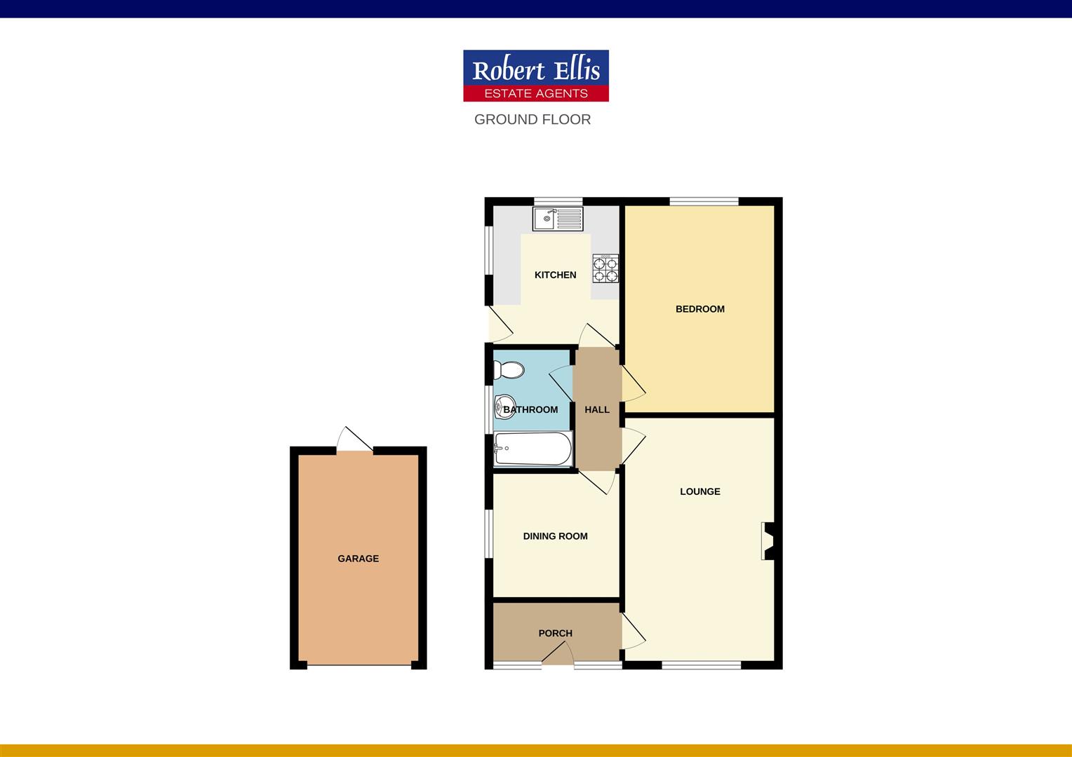 1, Collingwood Road, Nottingham floorplan