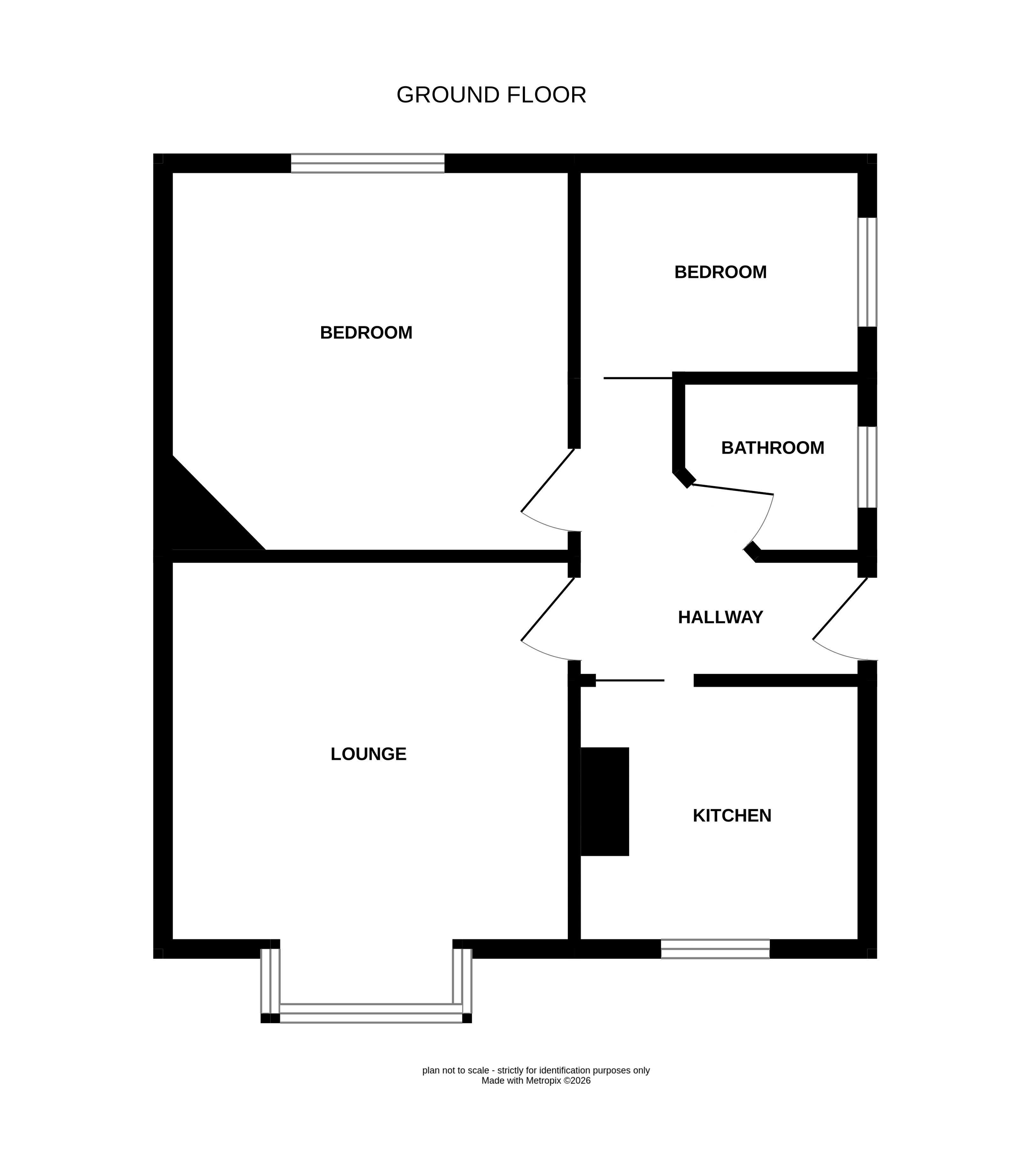 18, Aire View Drive, Keighley floorplan