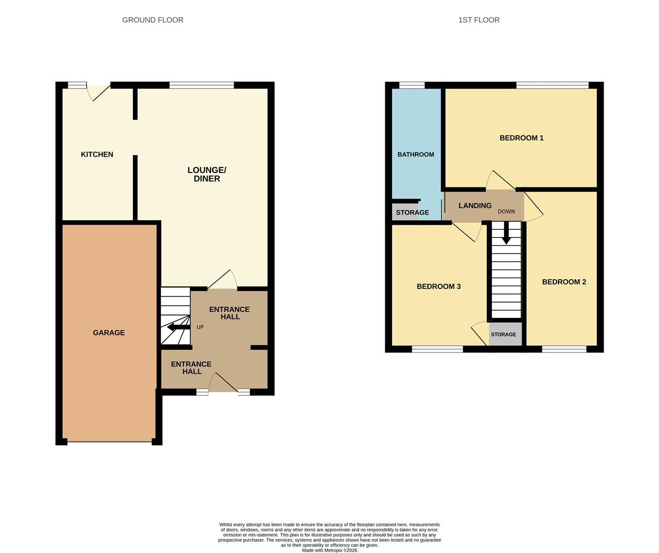 20, Cowslip Crescent, Suffolk floorplan