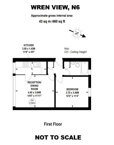 Three Wren View, Hornsey Lane, London floorplan