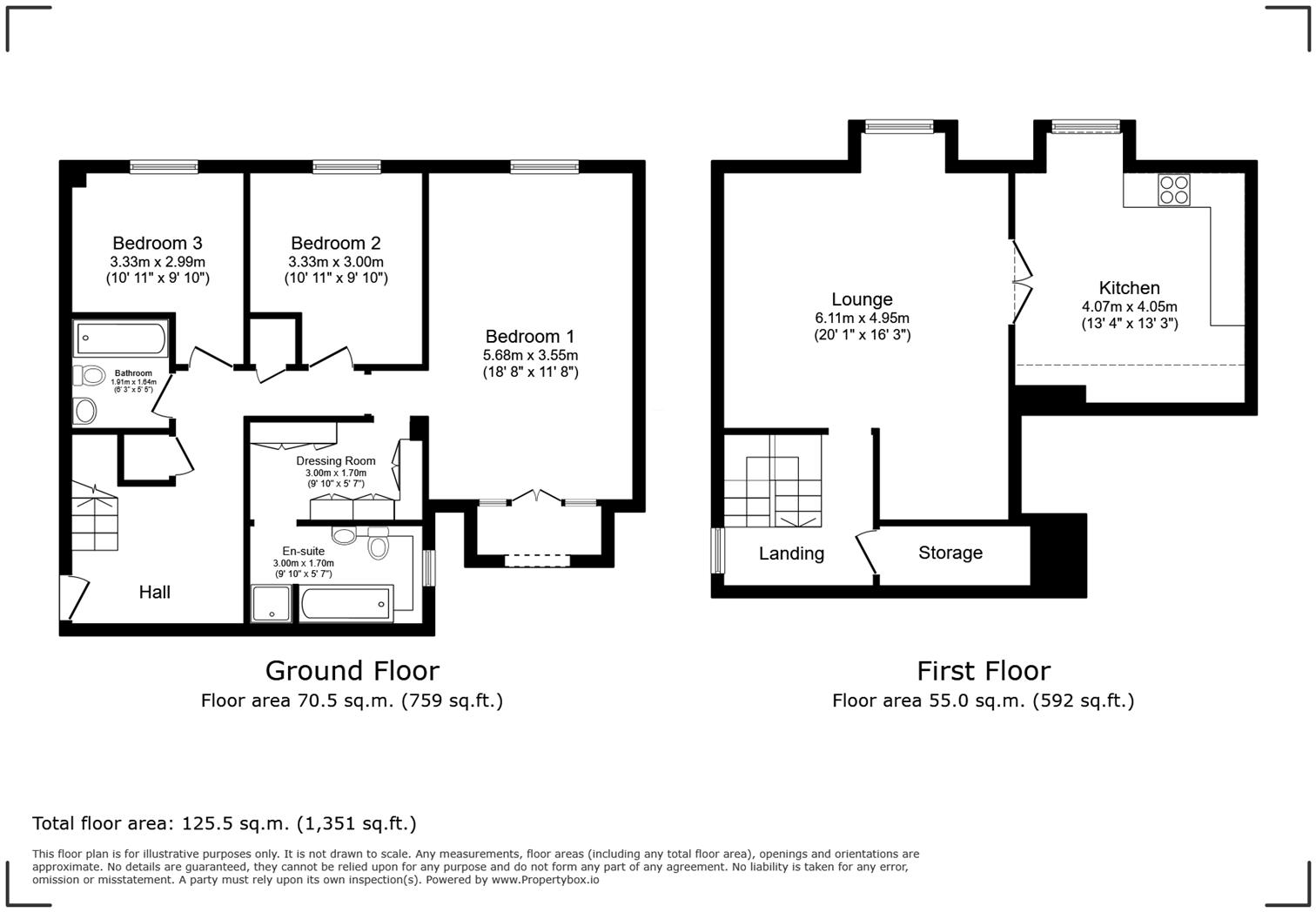 Flat 7 - 107, London Road, Brentford floorplan