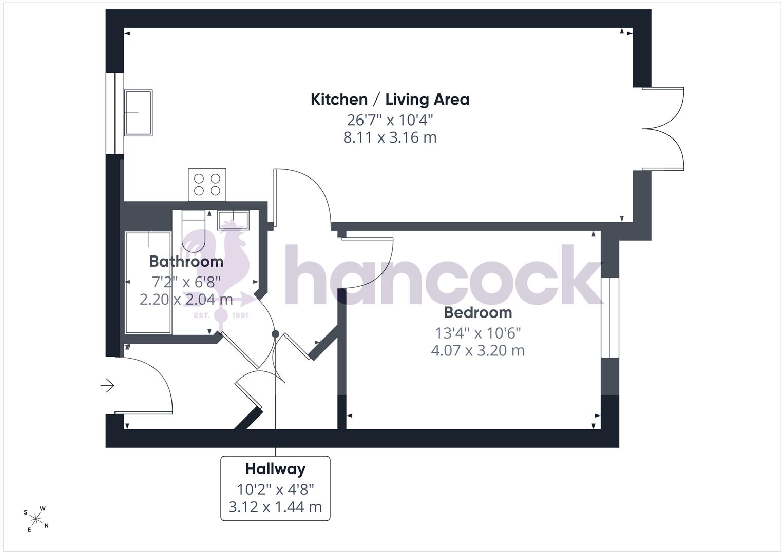 Flat 5, Waxwing Walk, Chichester floorplan