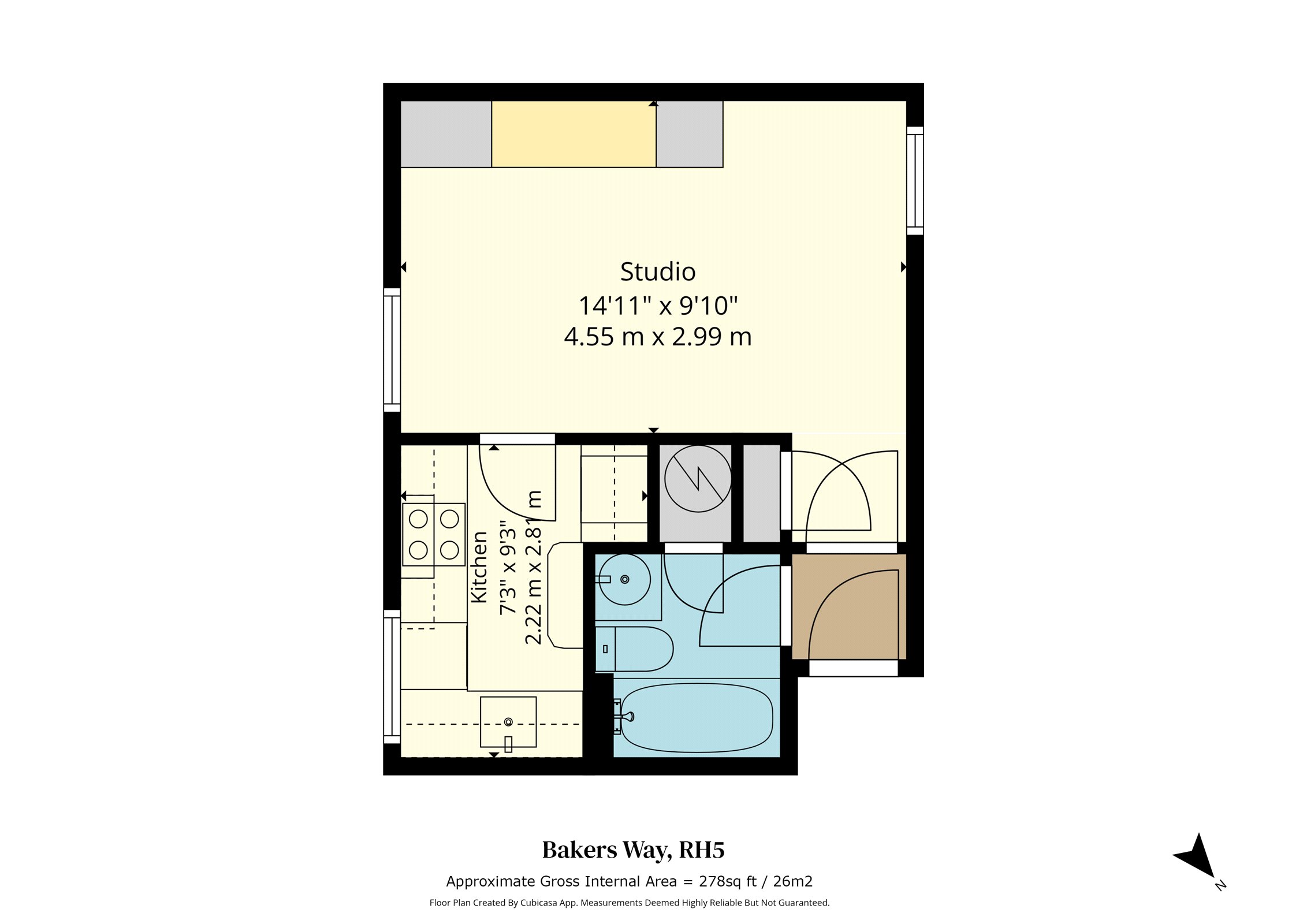 2, Bakers Way, Dorking floorplan