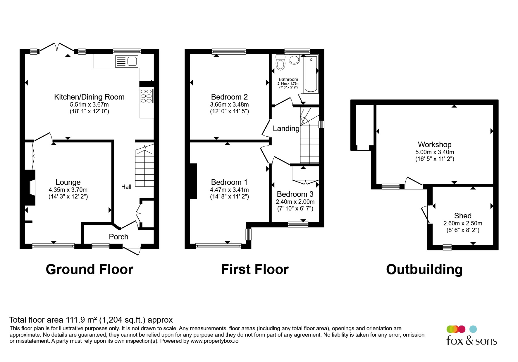 102, North Farm Road, Lancing floorplan