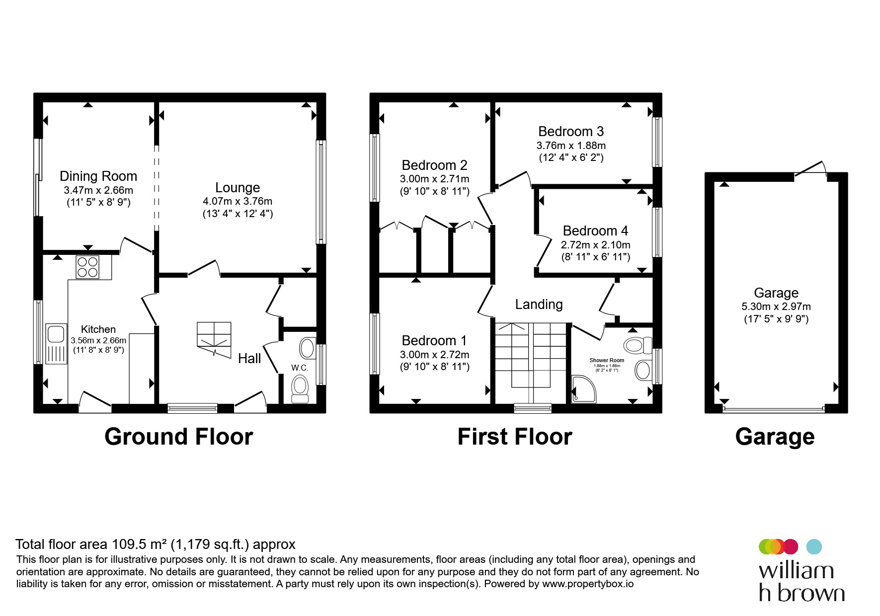 1, Sheringham Avenue, Stevenage floorplan