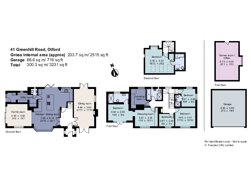 Greenhill Road, Otford, Sevenoaks, Kent TN14, 5 bedroom detached house
