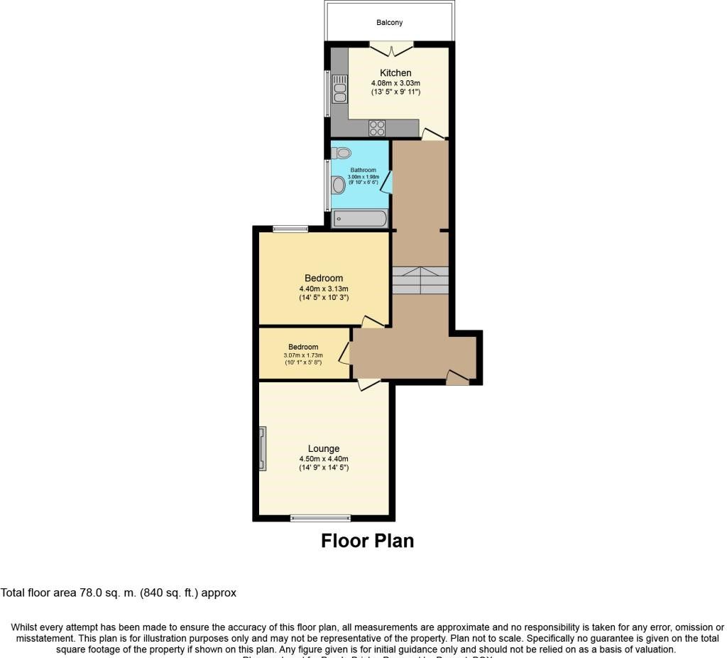 25 - 27,Flat 5, Welholme Road, Grimsby floorplan