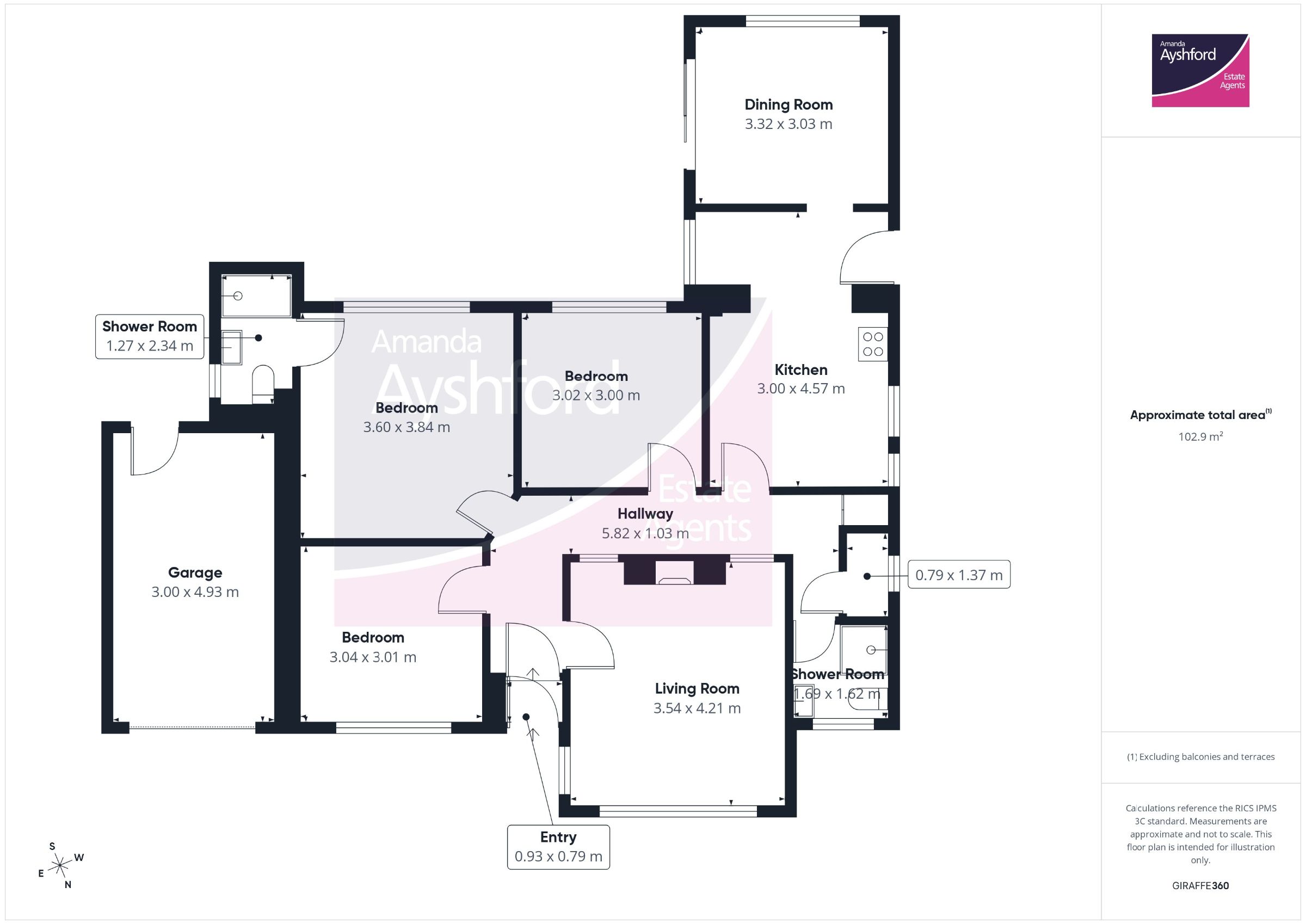 131 Southfield Avenue, Paignton floorplan