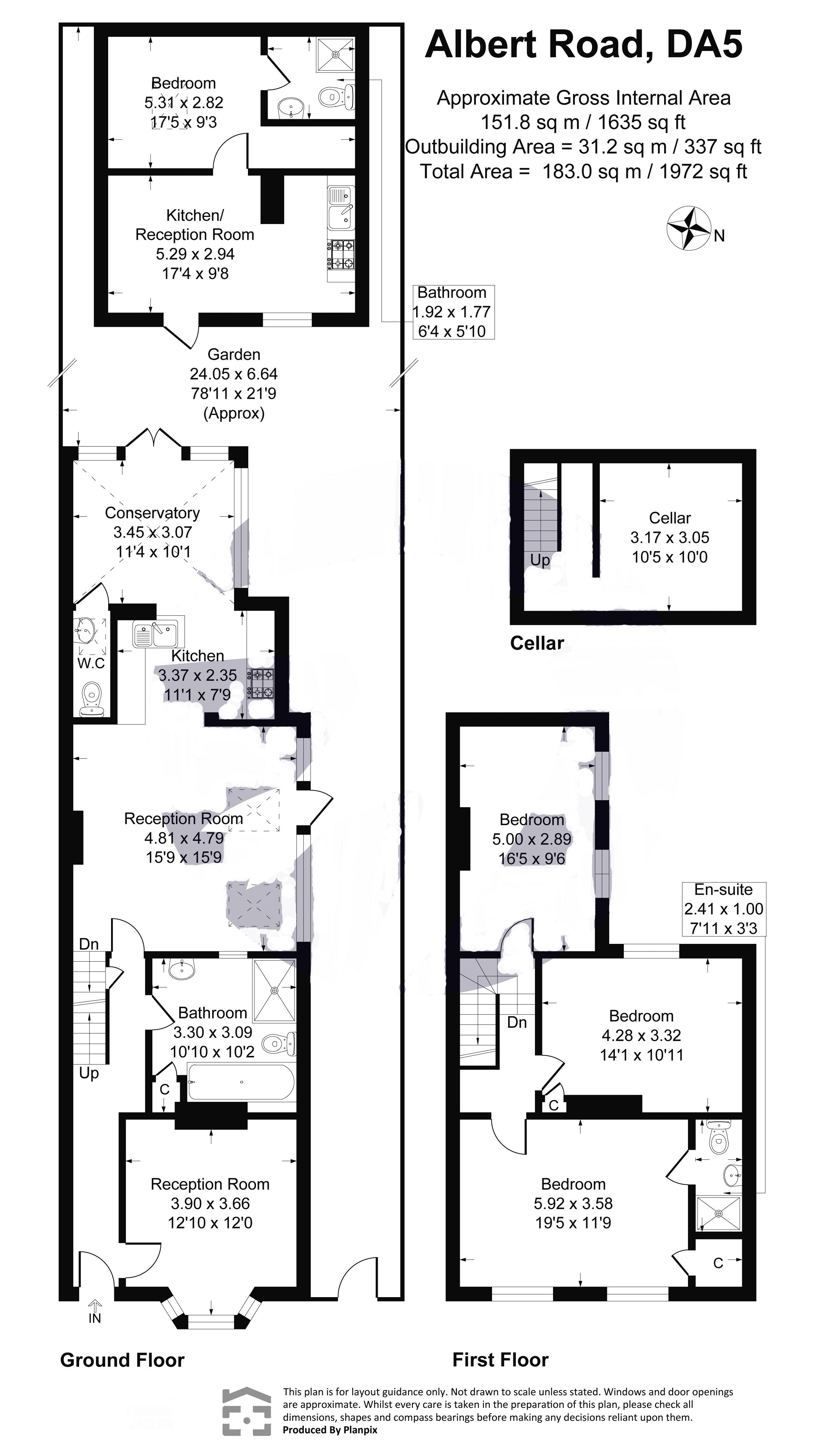 Albert Road, Bexley floorplan