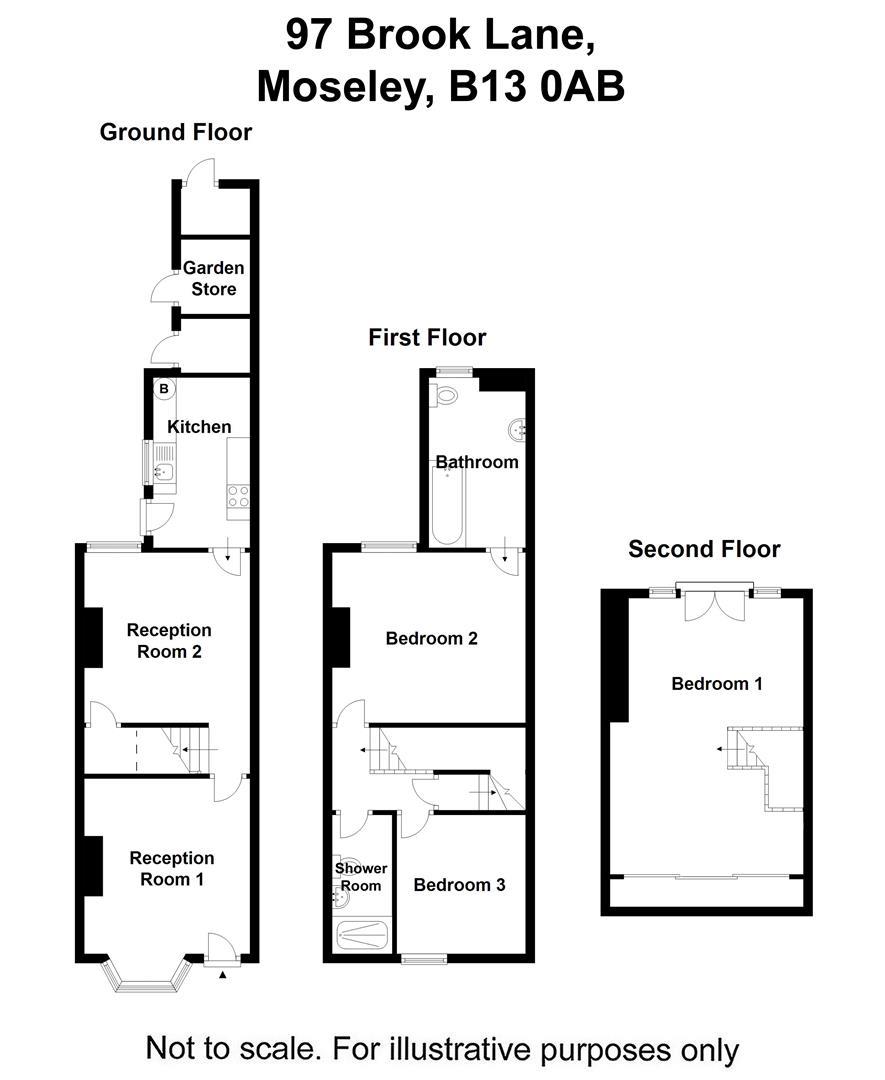 Brook Lane, Birmingham floorplan