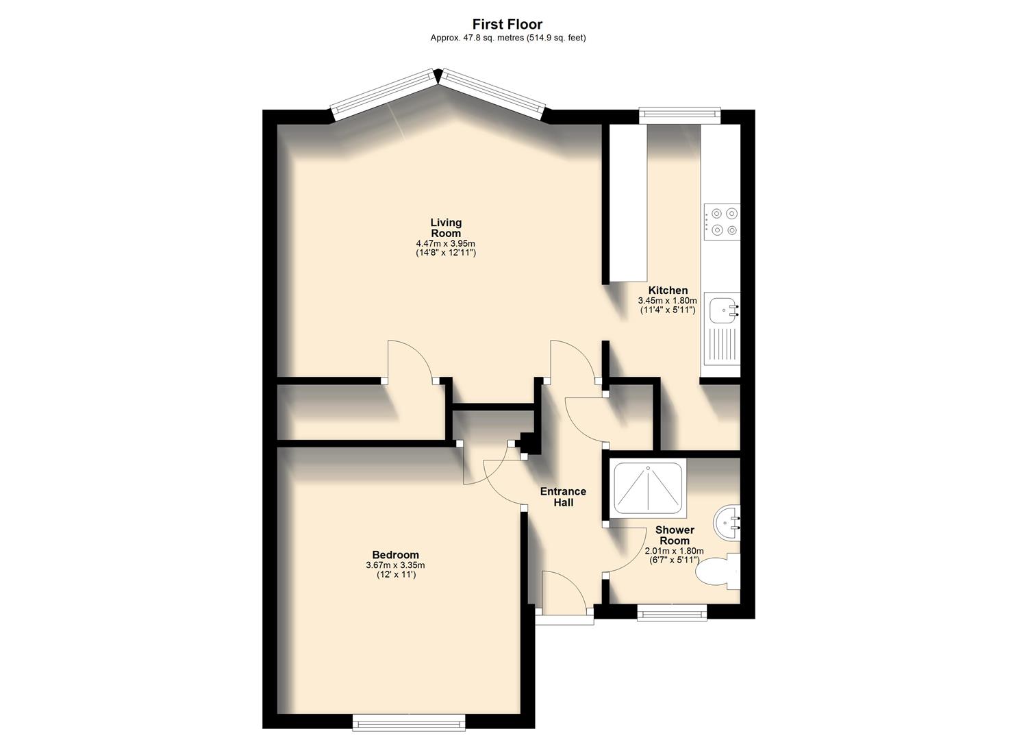 79a, North Prospect Road, Plymouth floorplan