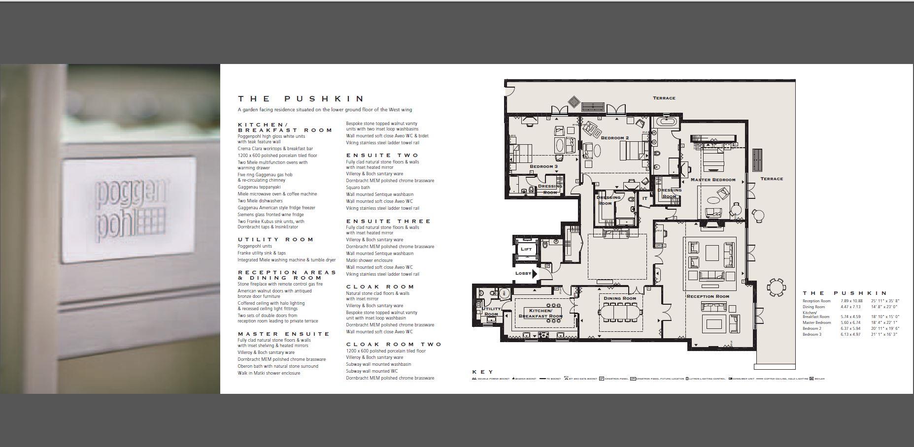 Flat 1, Allingham Court, 44 The Bishops Avenue, London floorplan