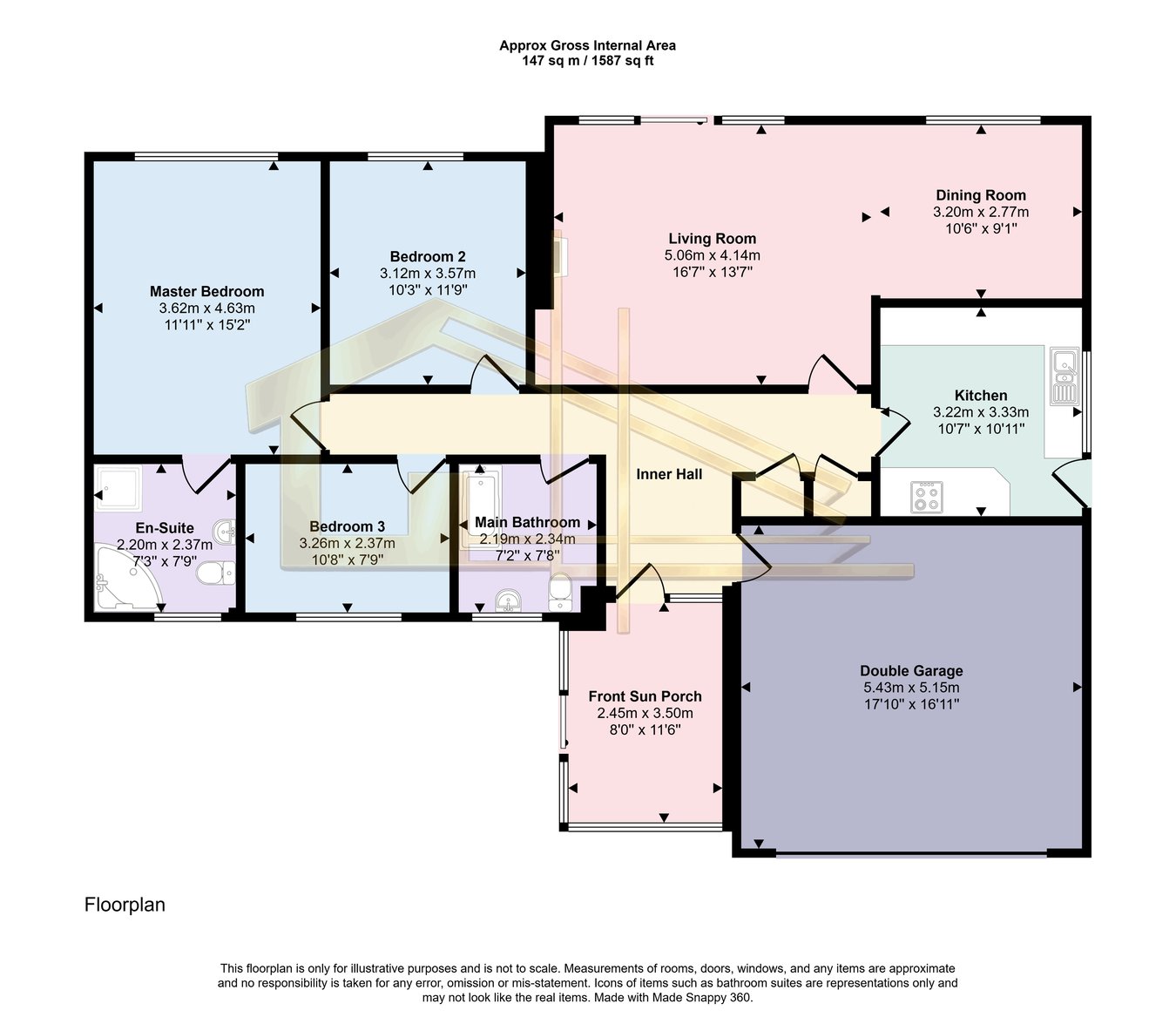 226, Cooden Sea Road, Bexhill-on-Sea floorplan