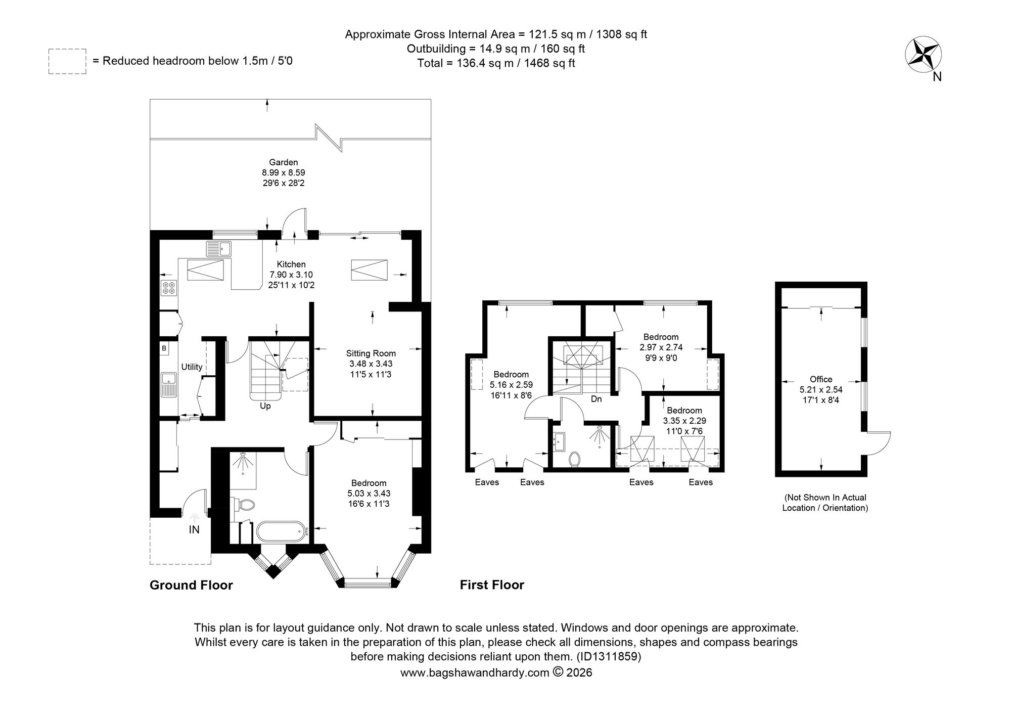 42 Cavendish Drive, Tunbridge Wells floorplan
