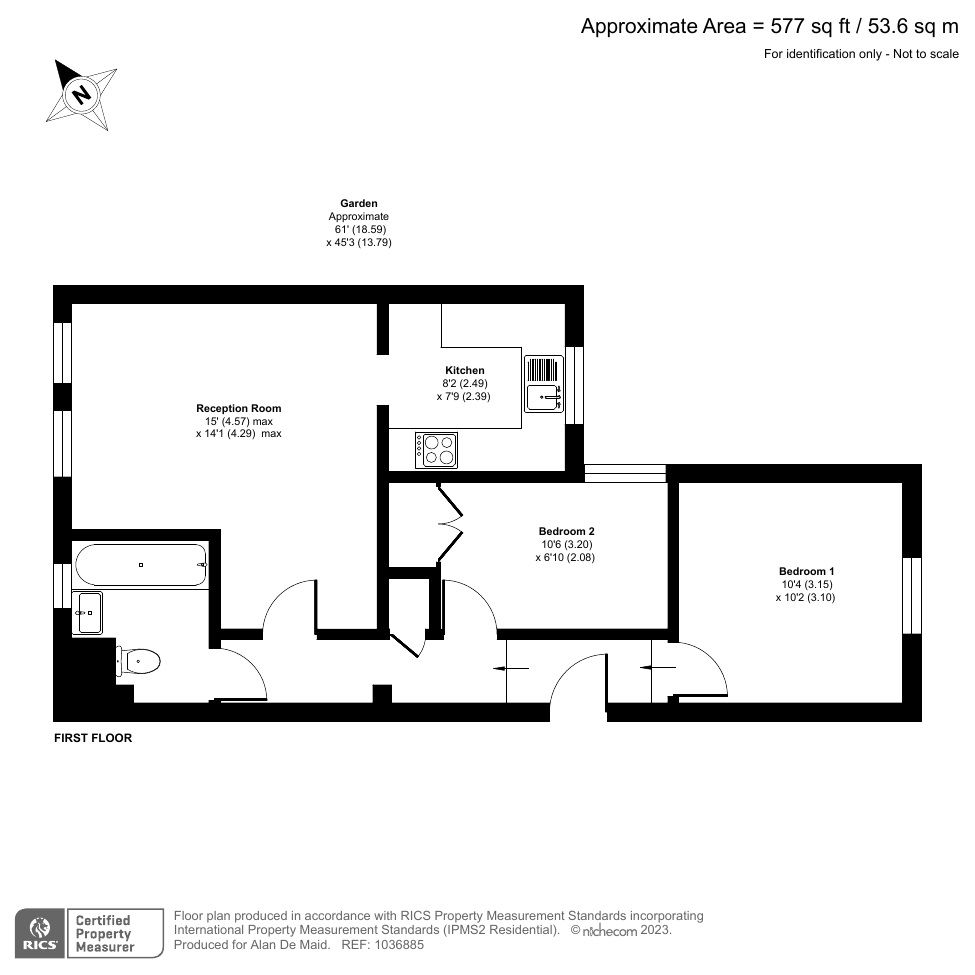 Barnmead Road, Beckenham BR3, 2 bedroom flat for sale 65688247