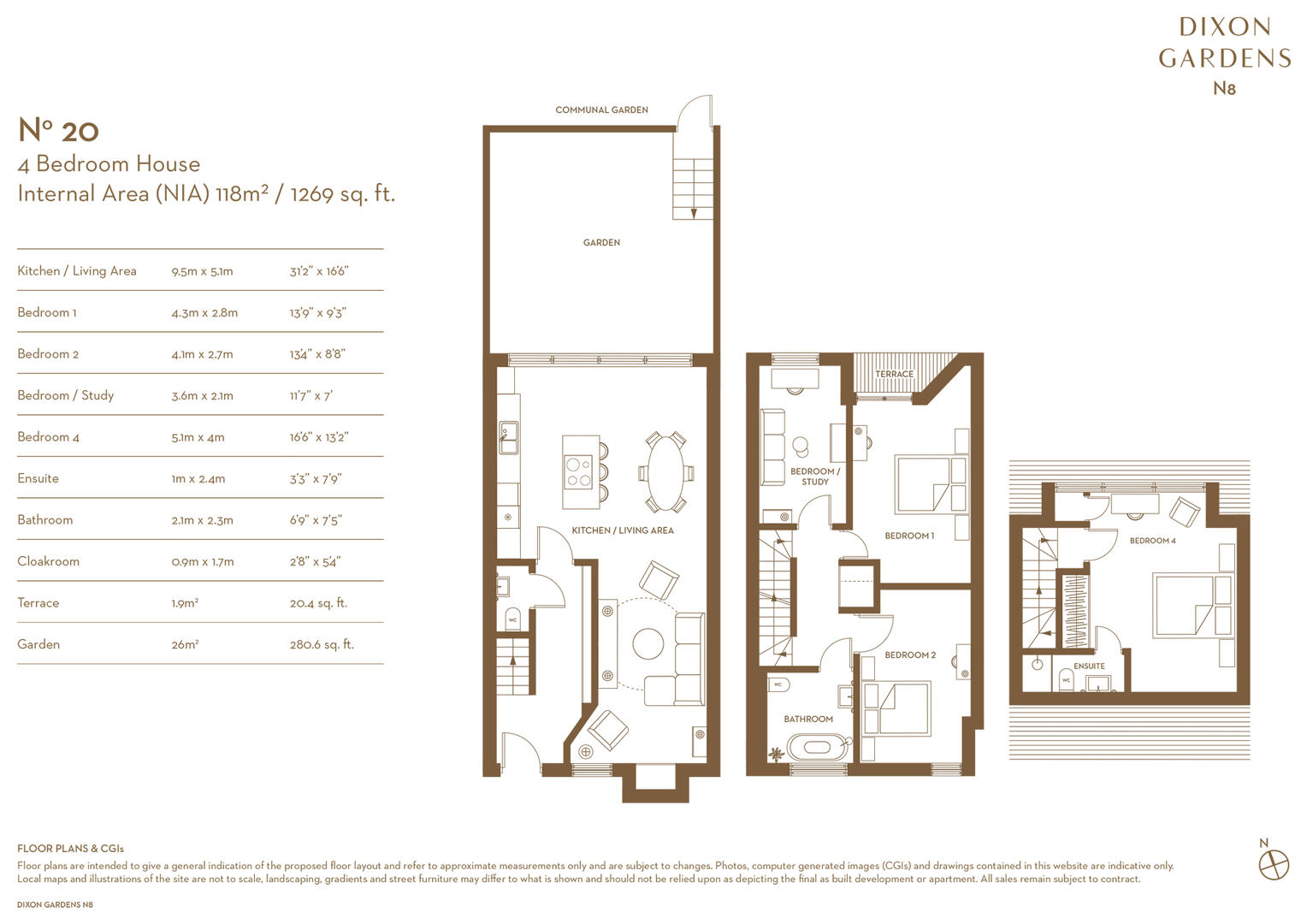 20 Dixon House, 98, Tottenham Lane, Crouch End floorplan