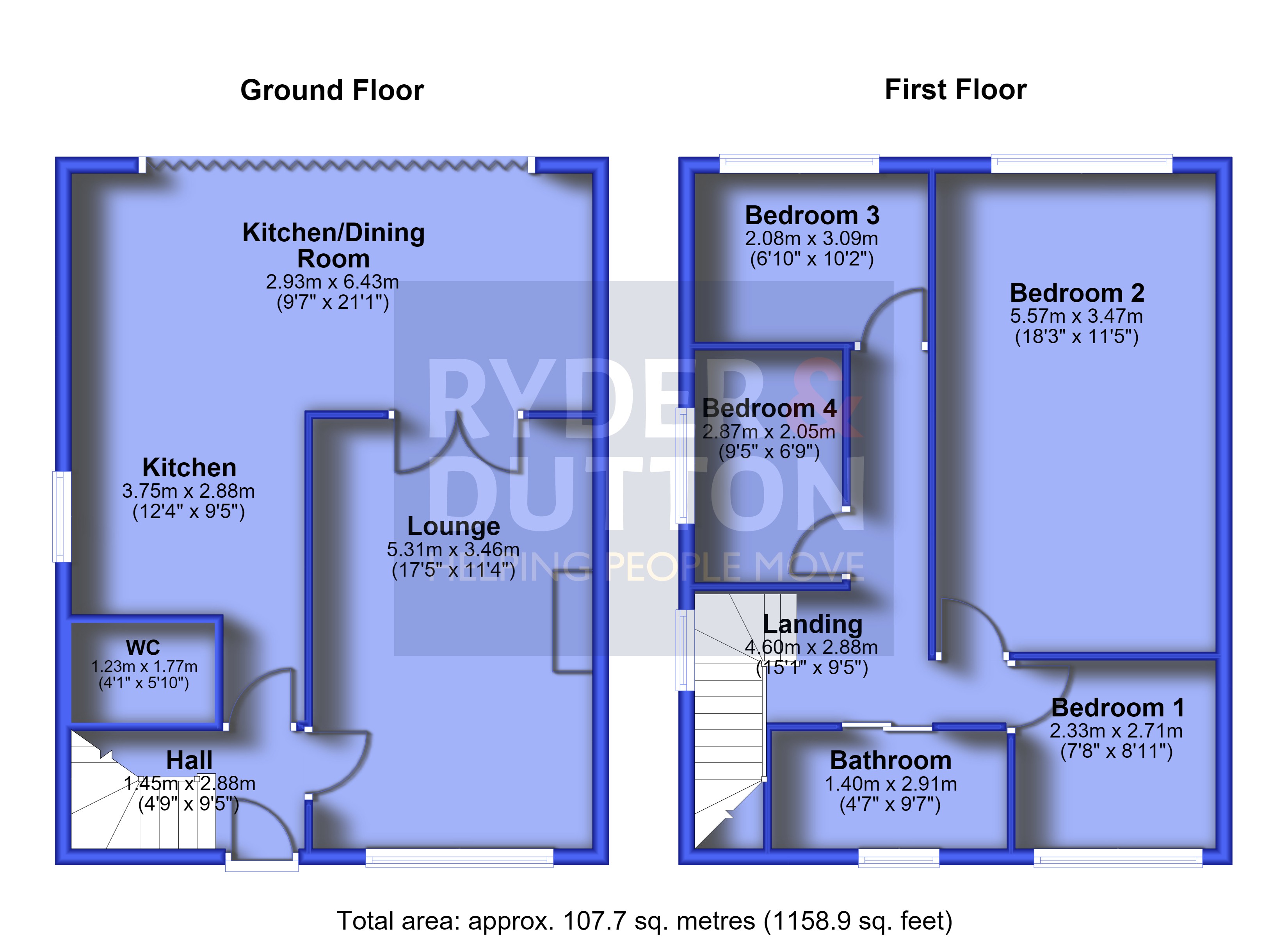 7, Dicken Green, Rochdale floorplan