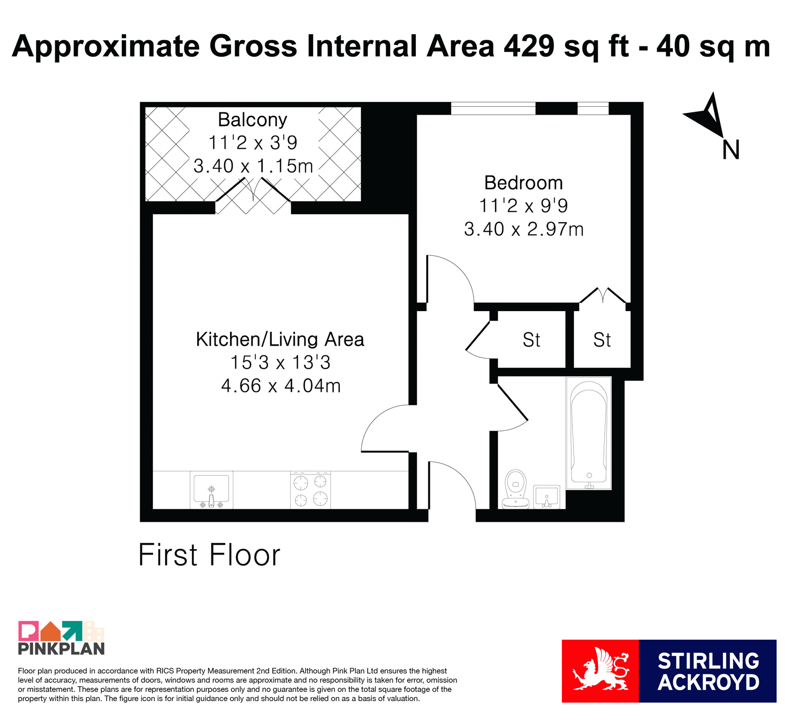 Flat 1, Olympian Heights,, Guildford Road, Surrey floorplan