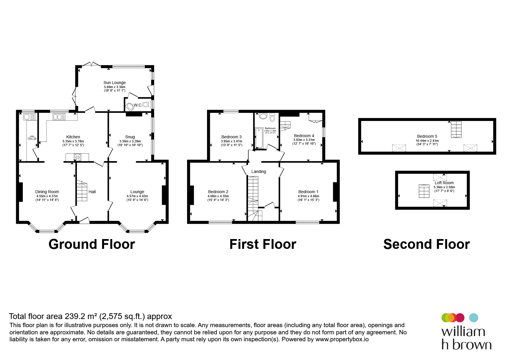 The Bowling Green, 6, Main Road, Sleaford floorplan