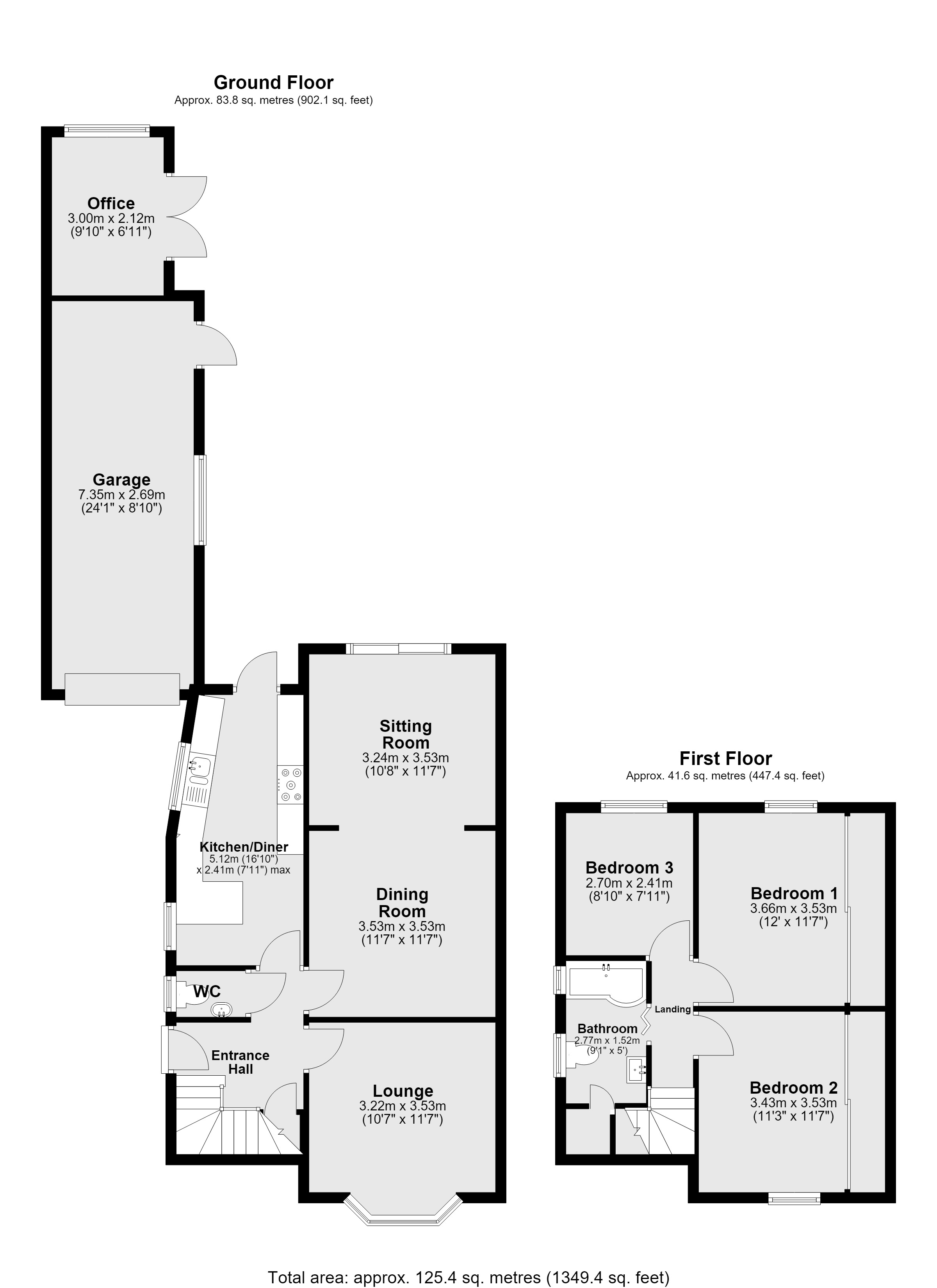134, Nettleham Road, Lincoln floorplan