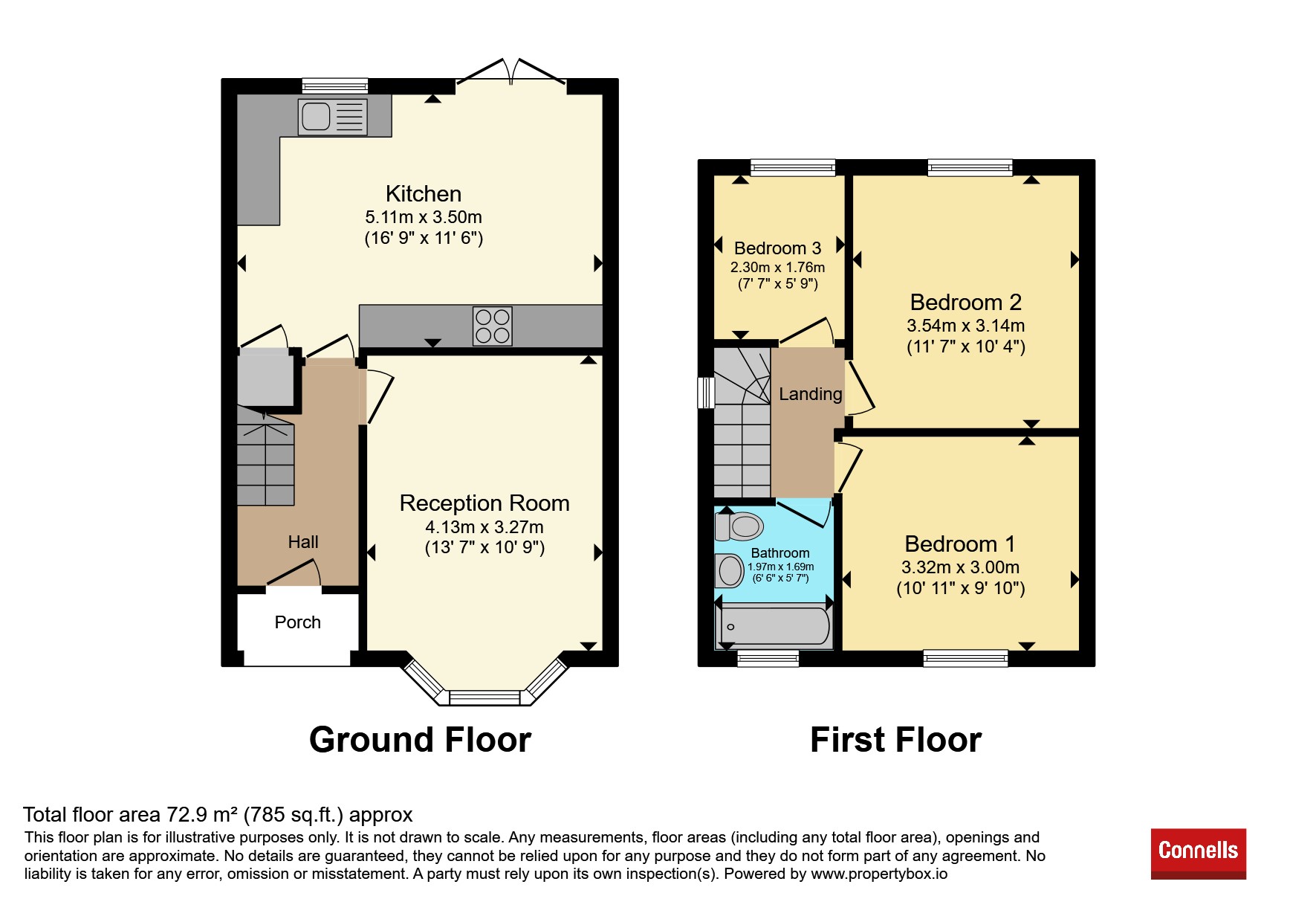 39, Hall Green Road, Coventry floorplan
