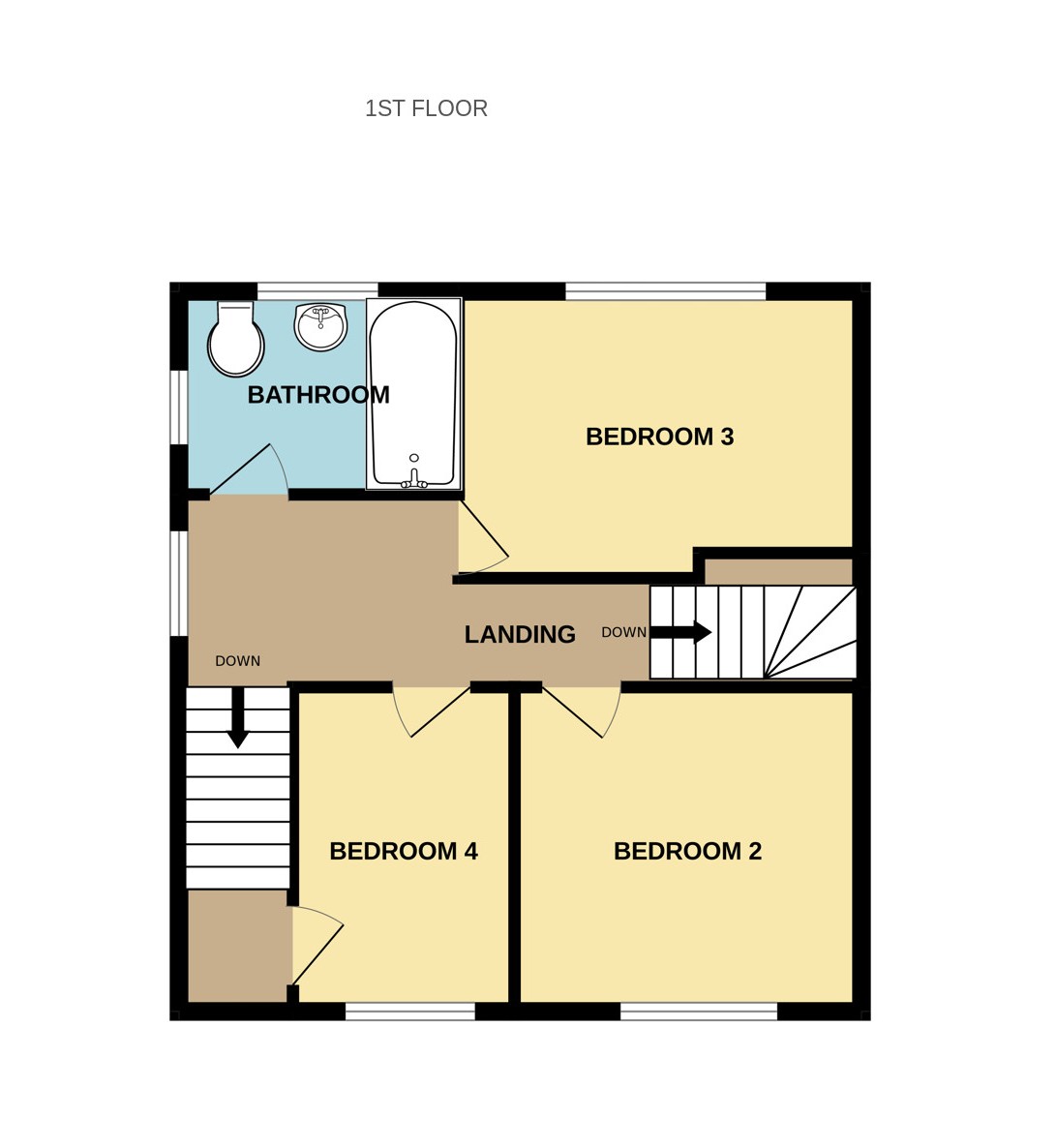 53, Weir Road, Hartley Wintney floorplan